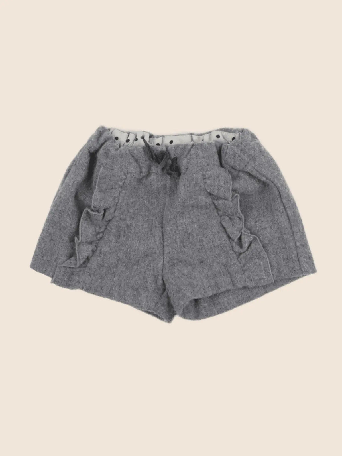 Zara - short gris - 6/9 mois