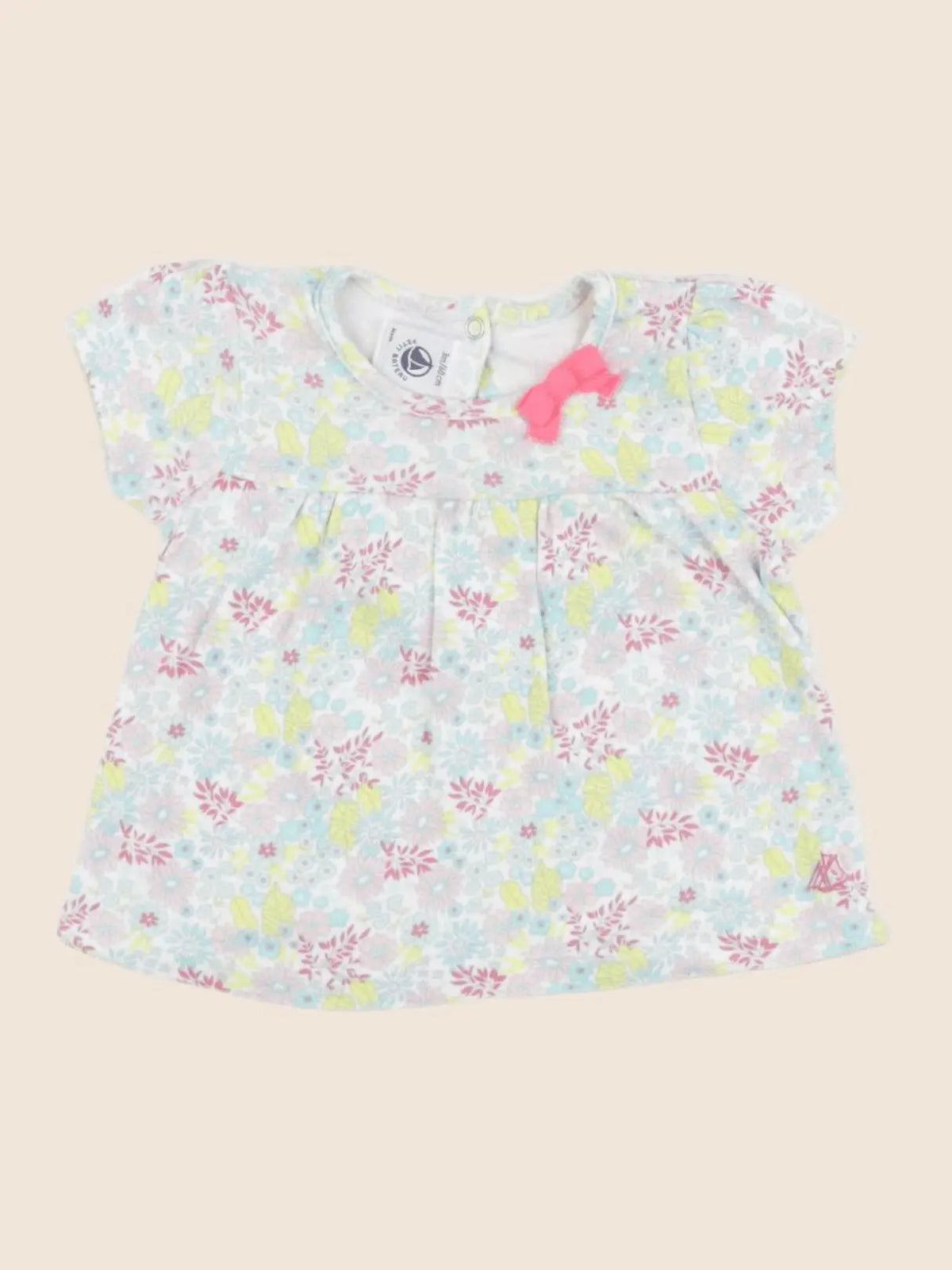 Petit Bateau - tee-shirt multicolore - 3 mois