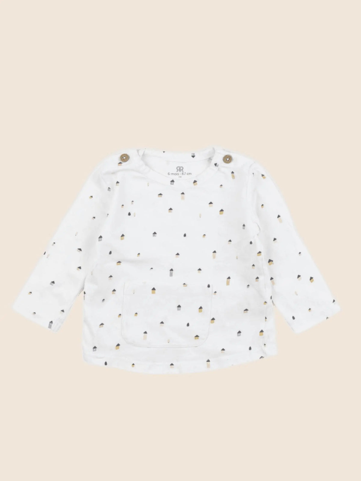 La Redoute - tee-shirt multicolore - 6 mois