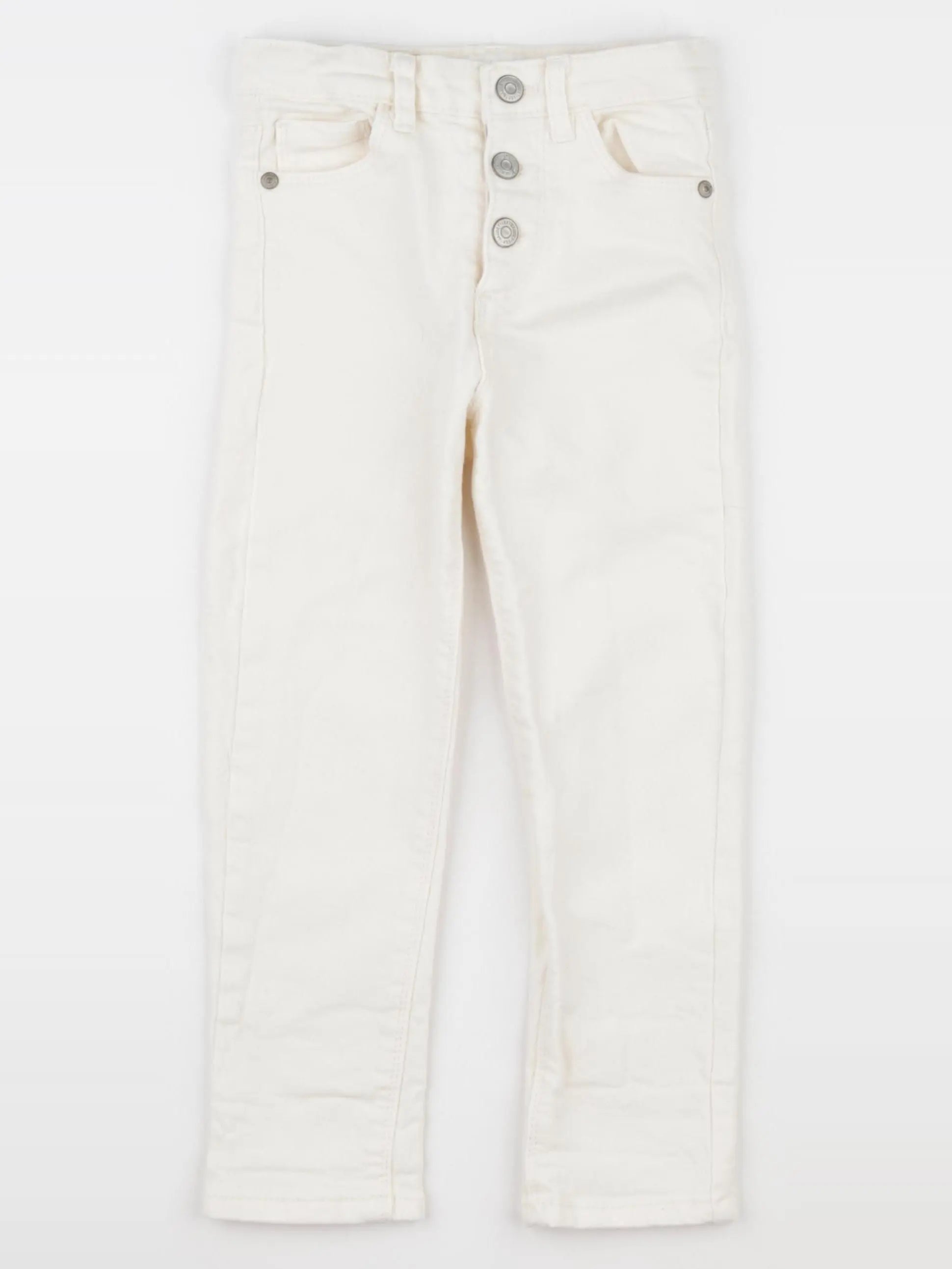 Vertbaudet - jean beige - 5 ans