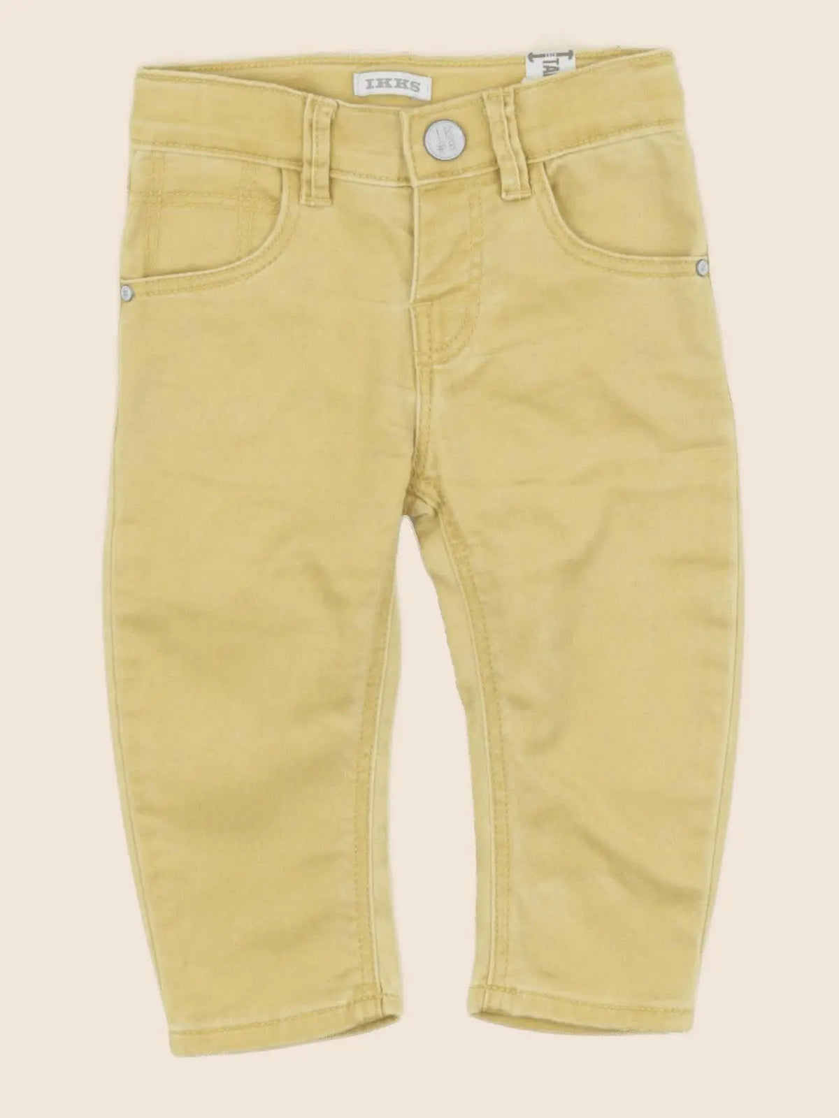 IKKS - pantalon jaune - 12 mois