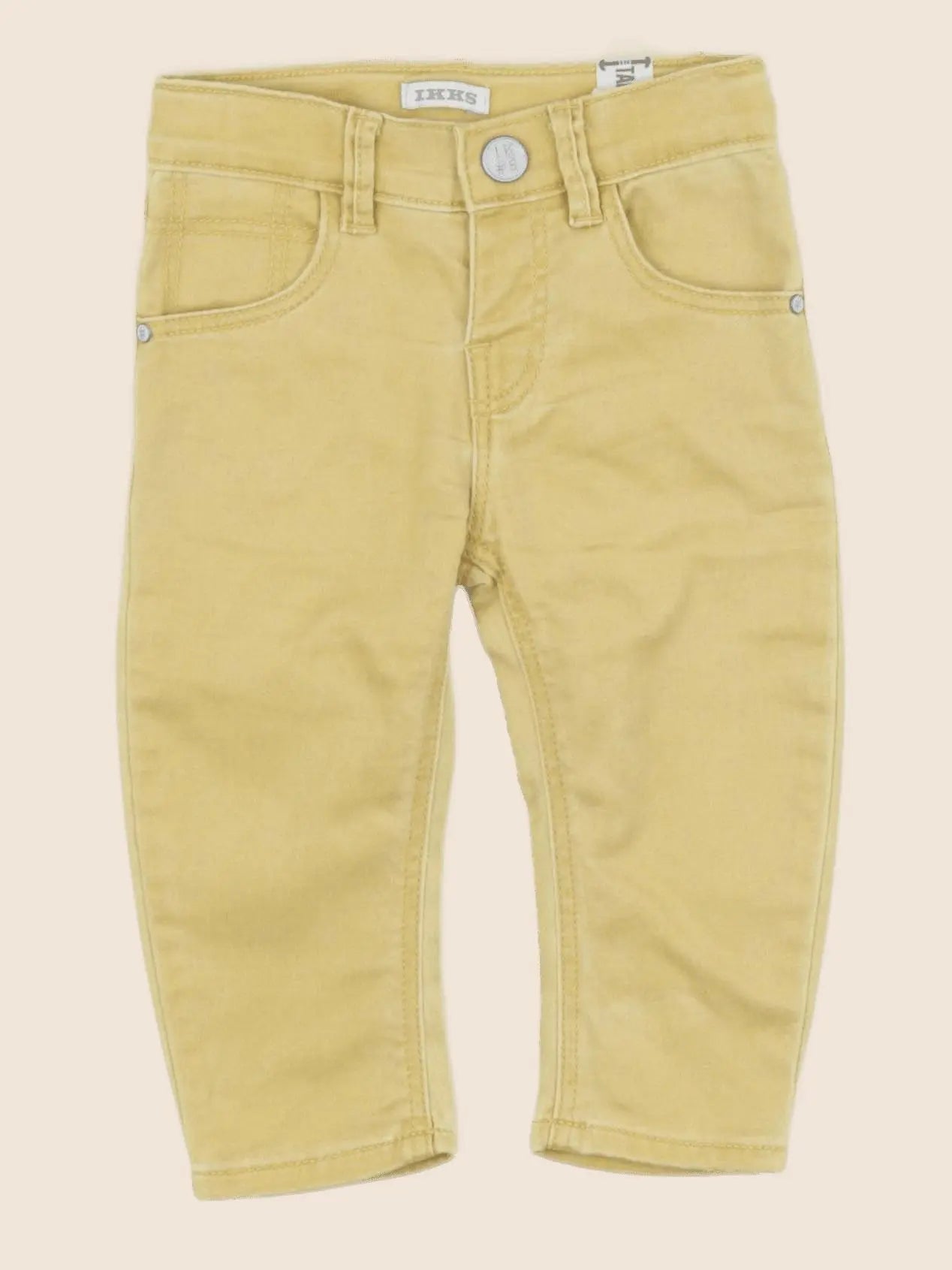 IKKS - pantalon jaune - 12 mois