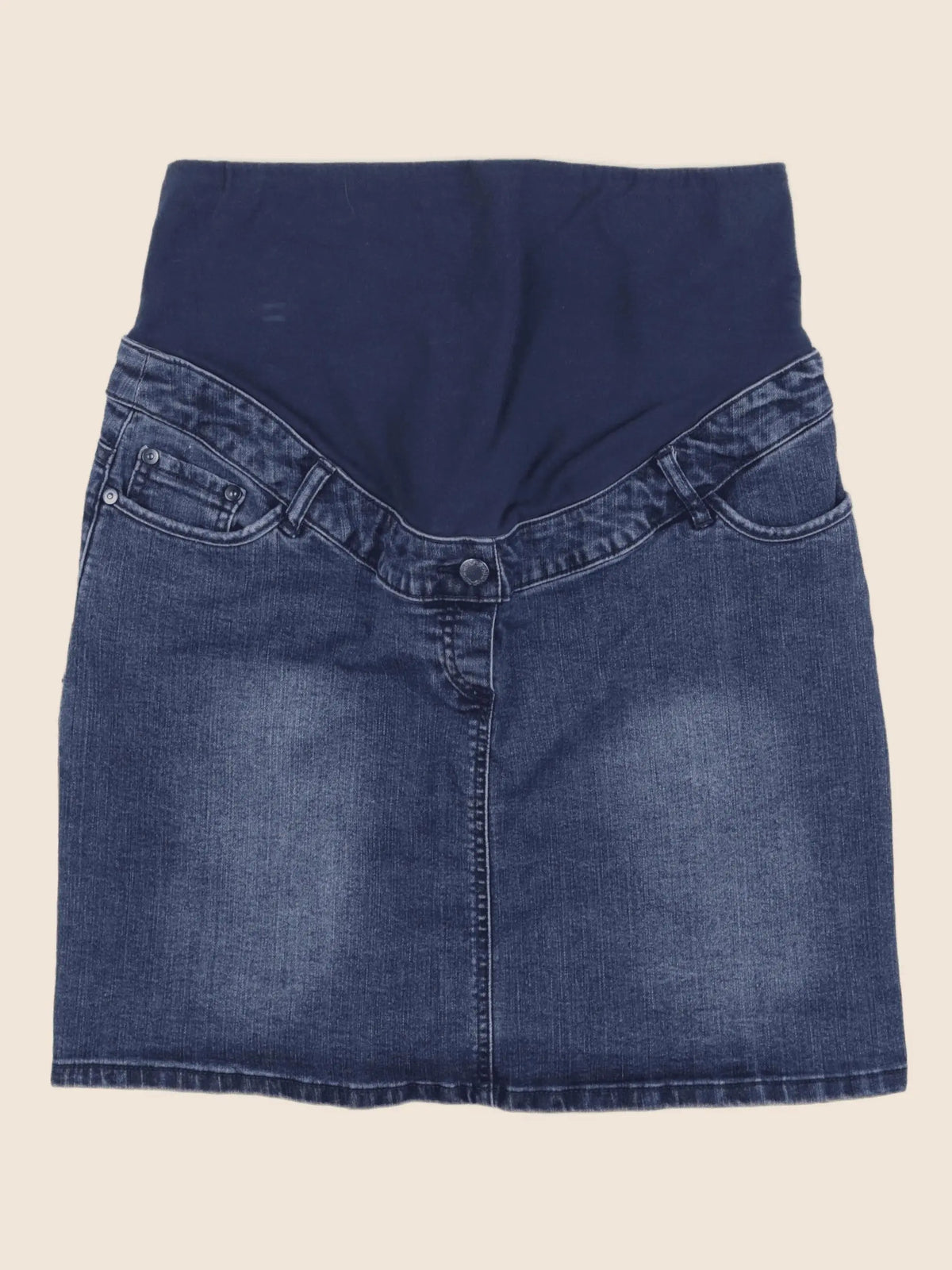 Vertbaudet - jupe grossesse bleu - 40