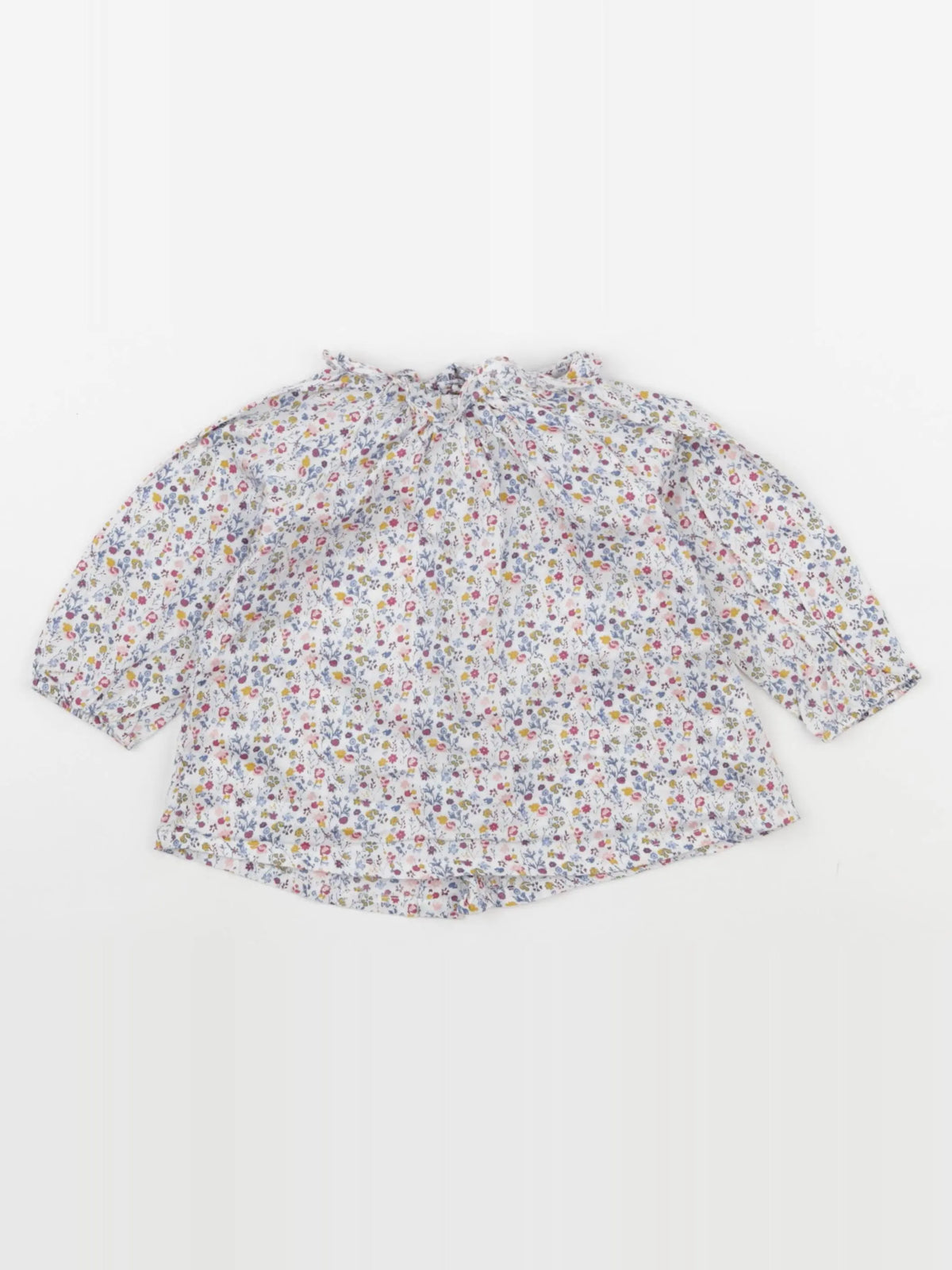 Boutchou - blouse multicolore - 9 mois