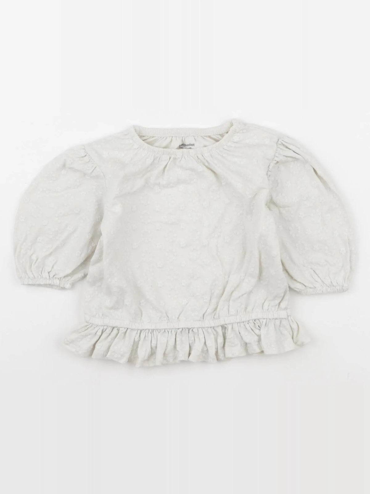Vertbaudet - tee-shirt blanc - 3 ans