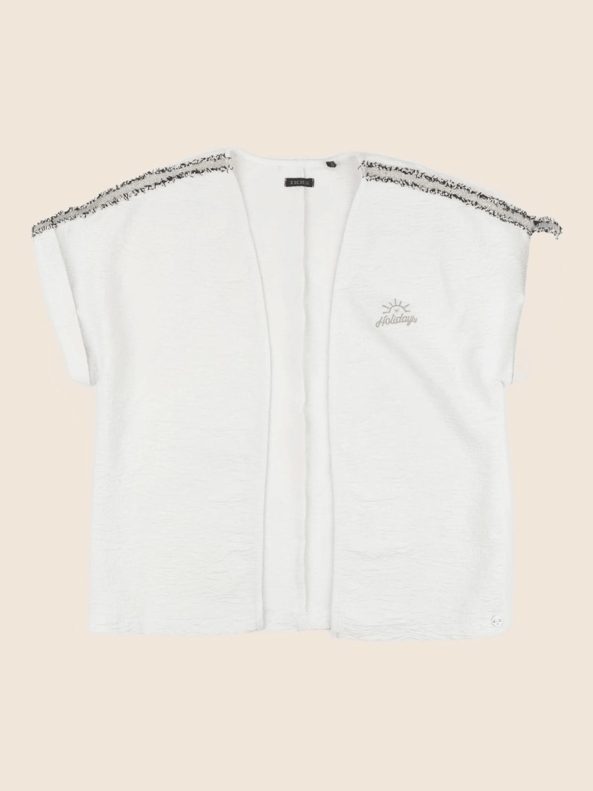 IKKS - gilet beige - 12 ans