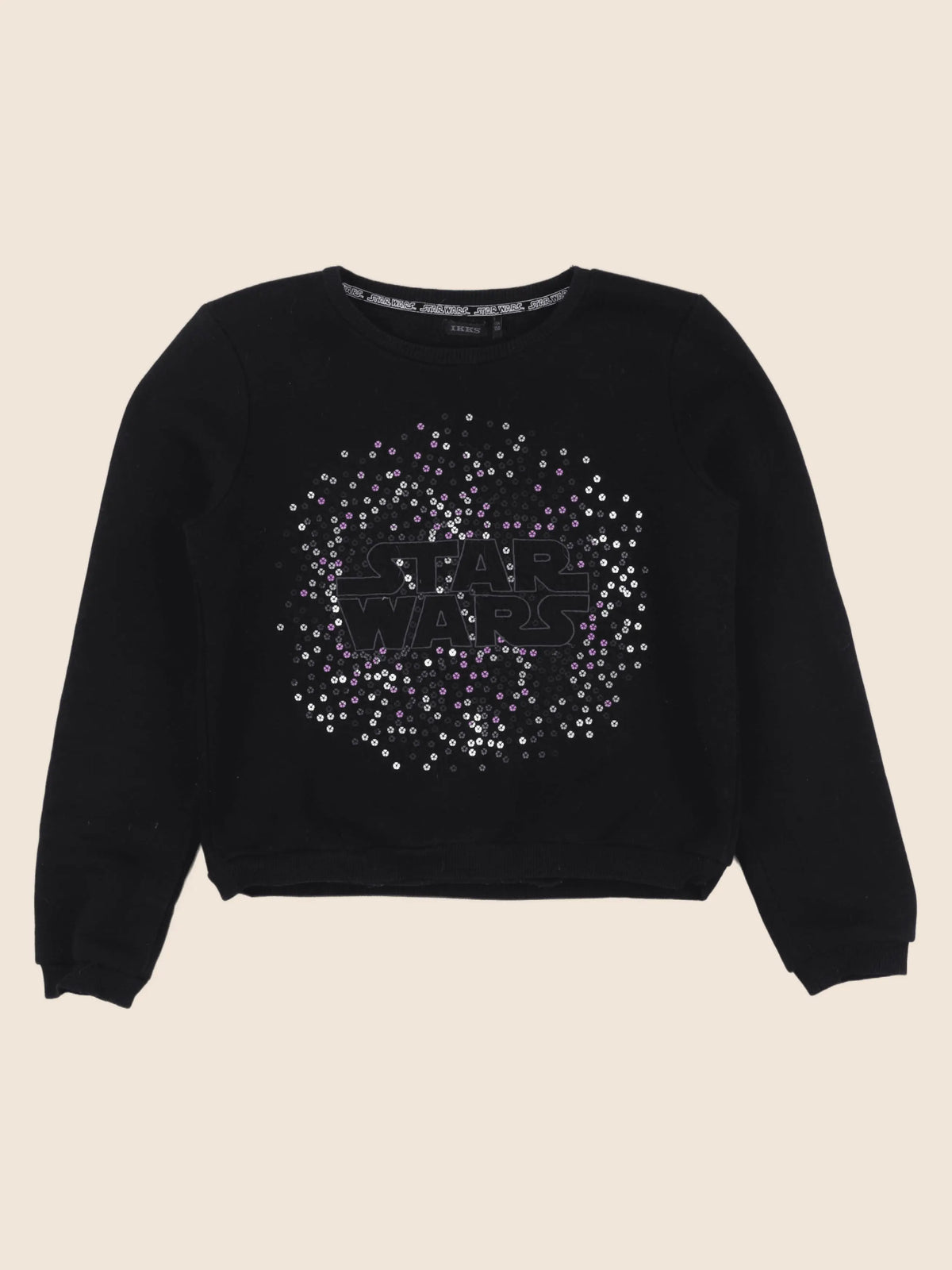 IKKS - sweat noir - 12 ans