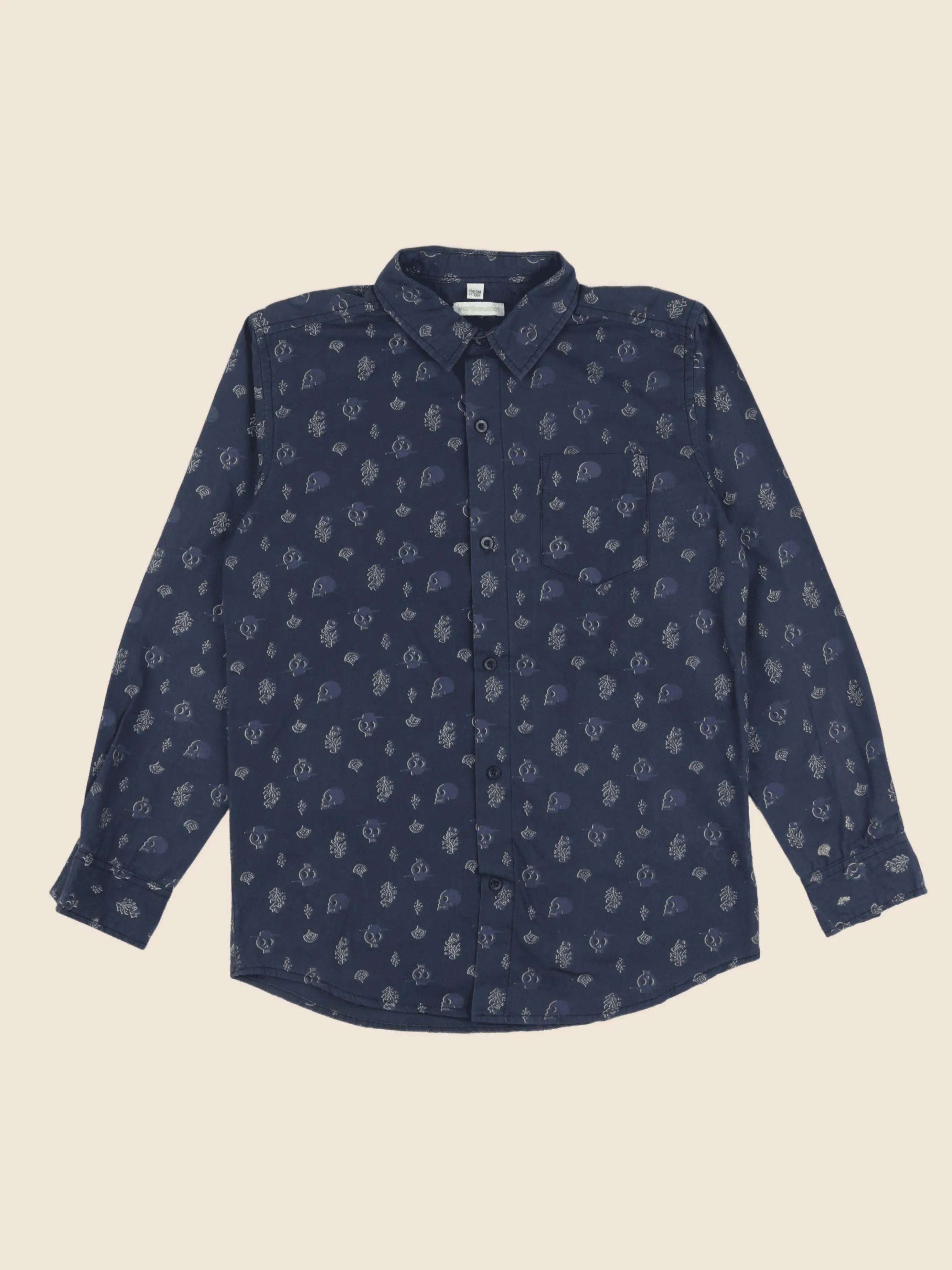 Vertbaudet - chemise bleu - 12 ans