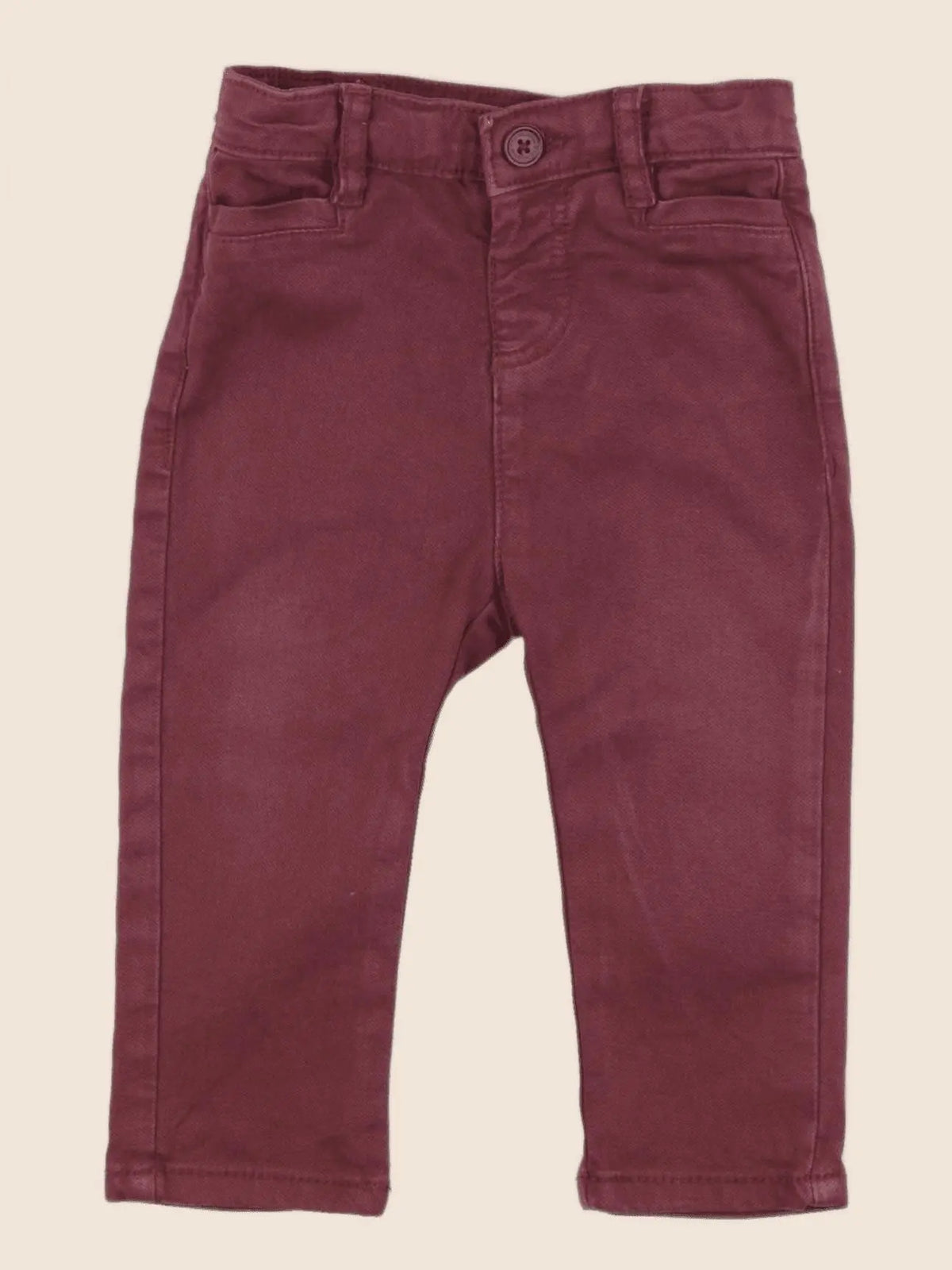Tape à l'oeil - pantalon rouge - 9 mois