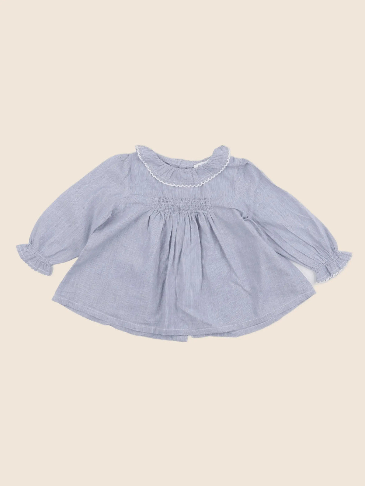 Boutchou - blouse bleu - 6 mois