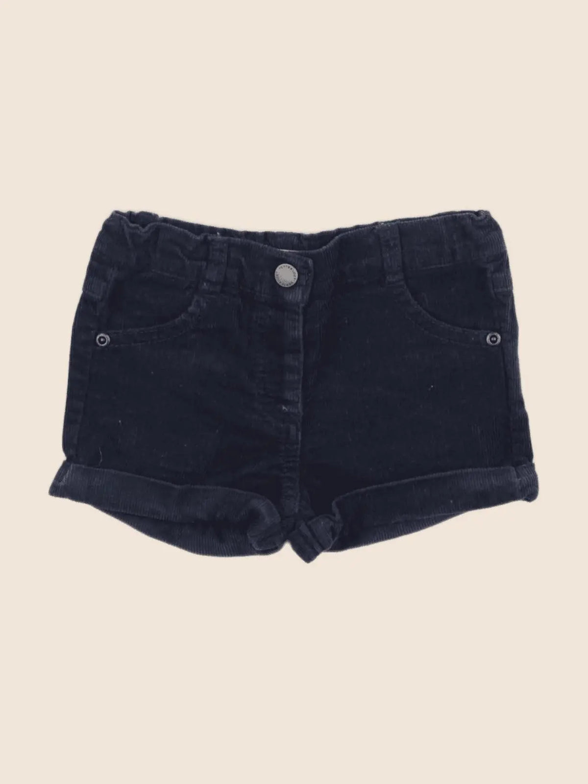 Vertbaudet - short bleu - 9 mois