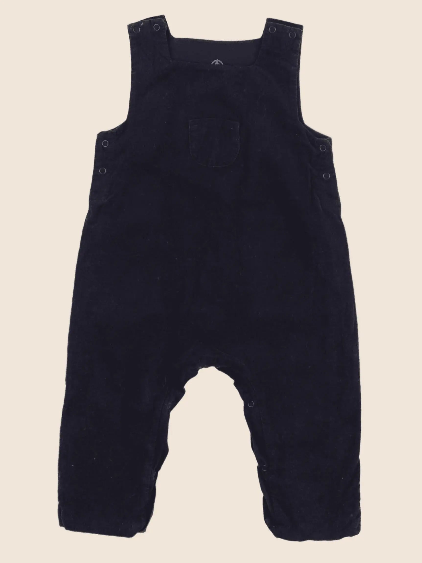 Petit Bateau - combinaison bleu - 6 mois