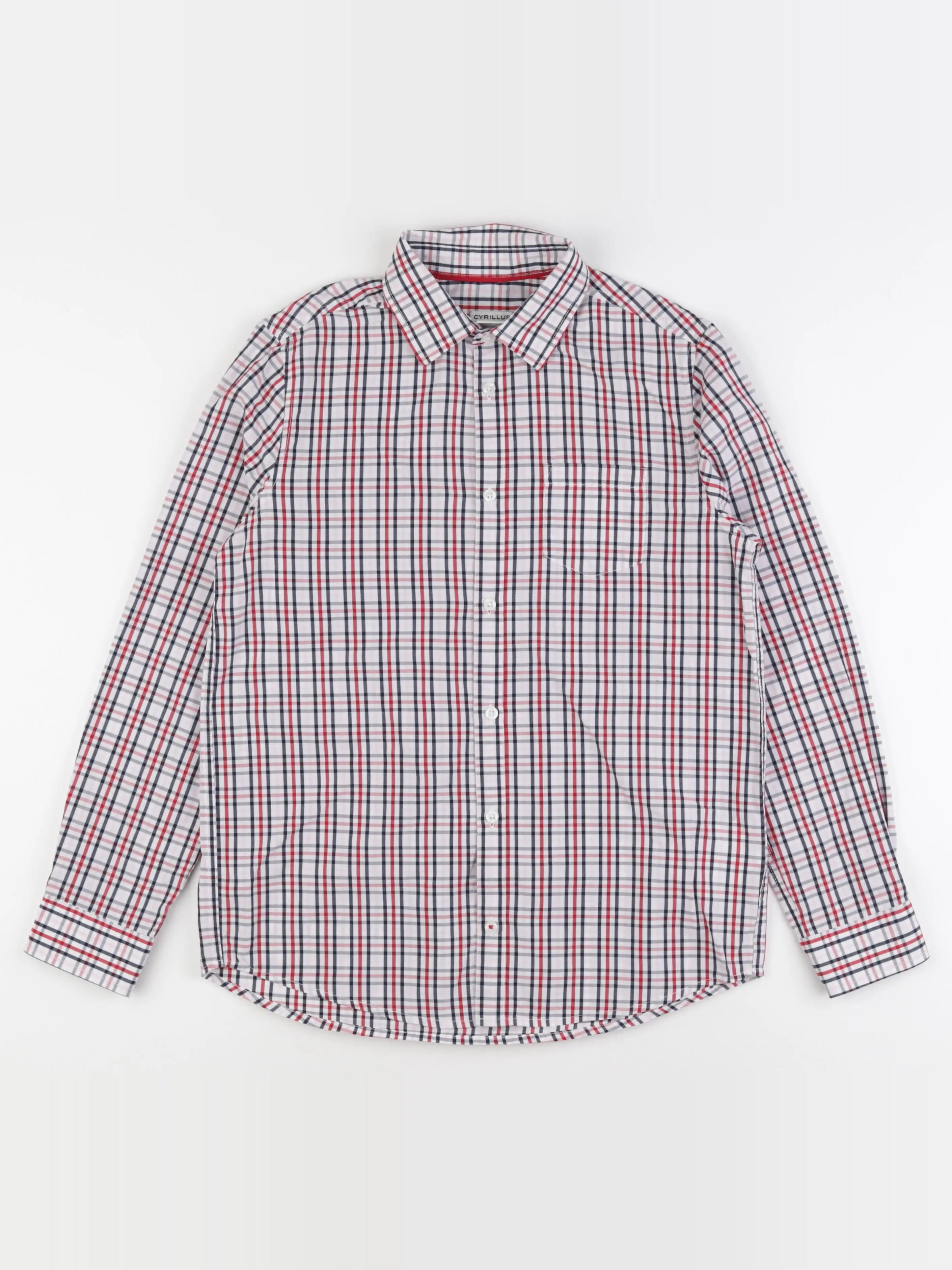 Cyrillus - chemise multicolore - 12 ans