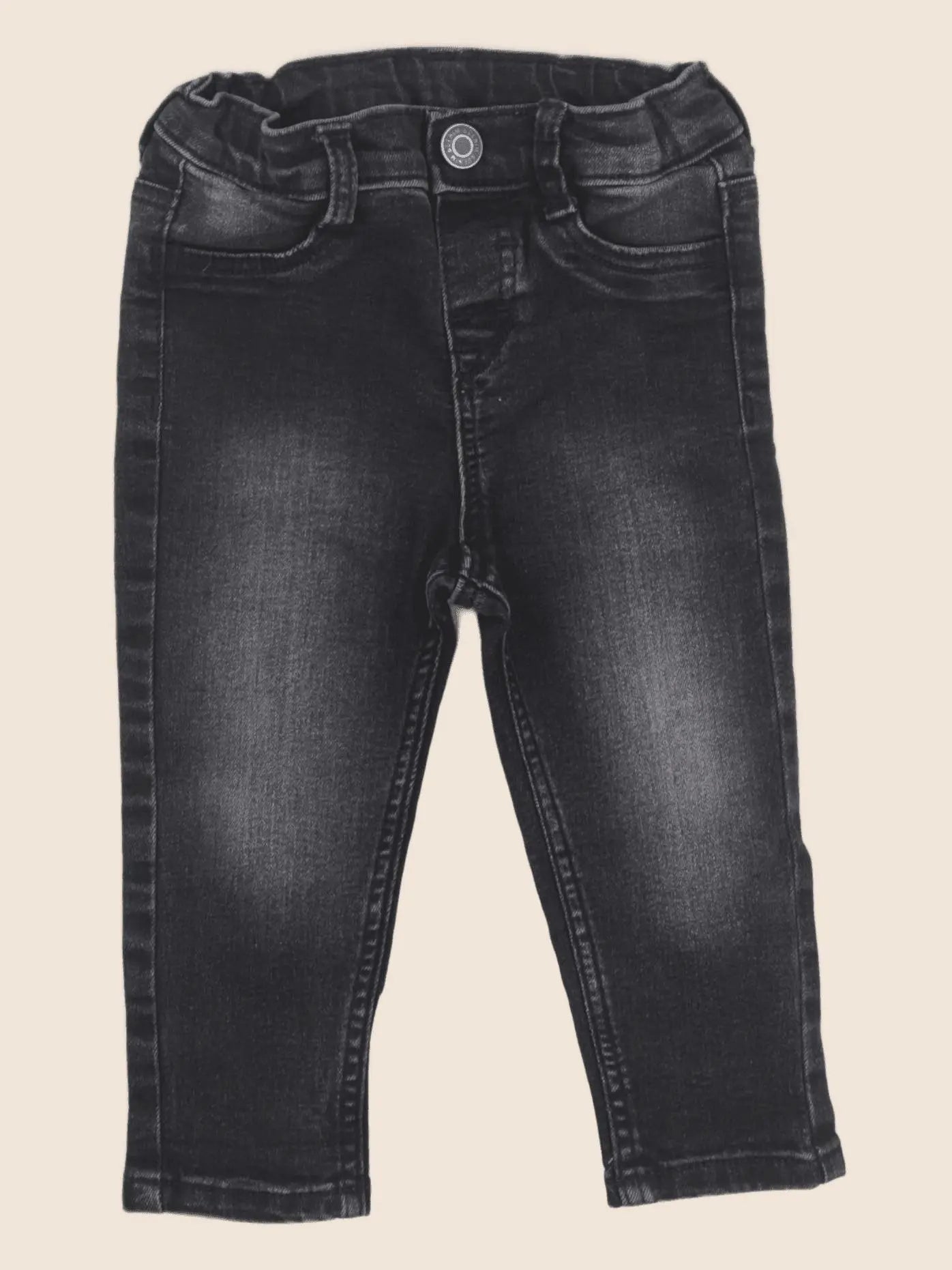 H&M - jegging noir - 6/9 mois