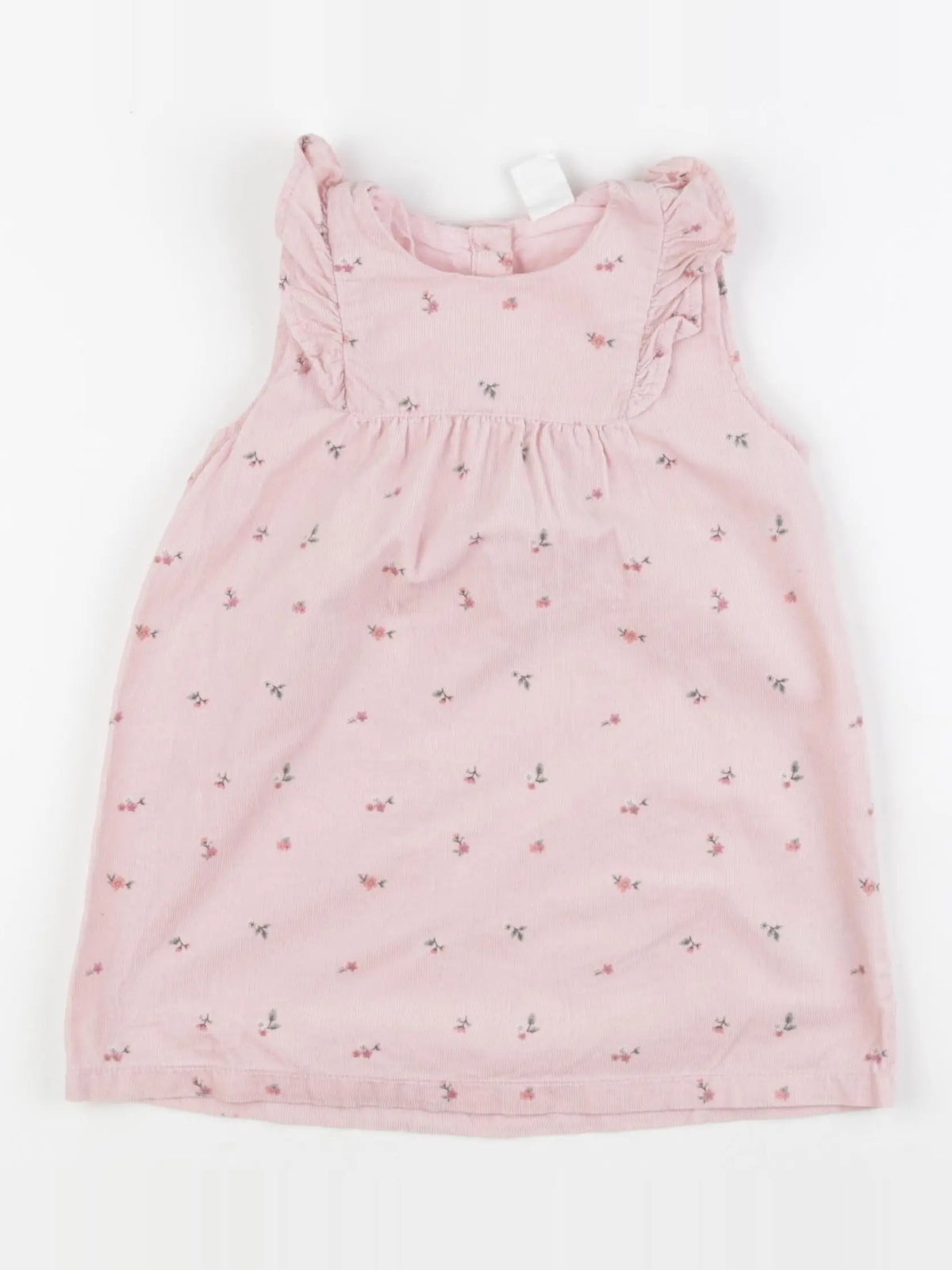 H&M - robe rose - 12/18 mois