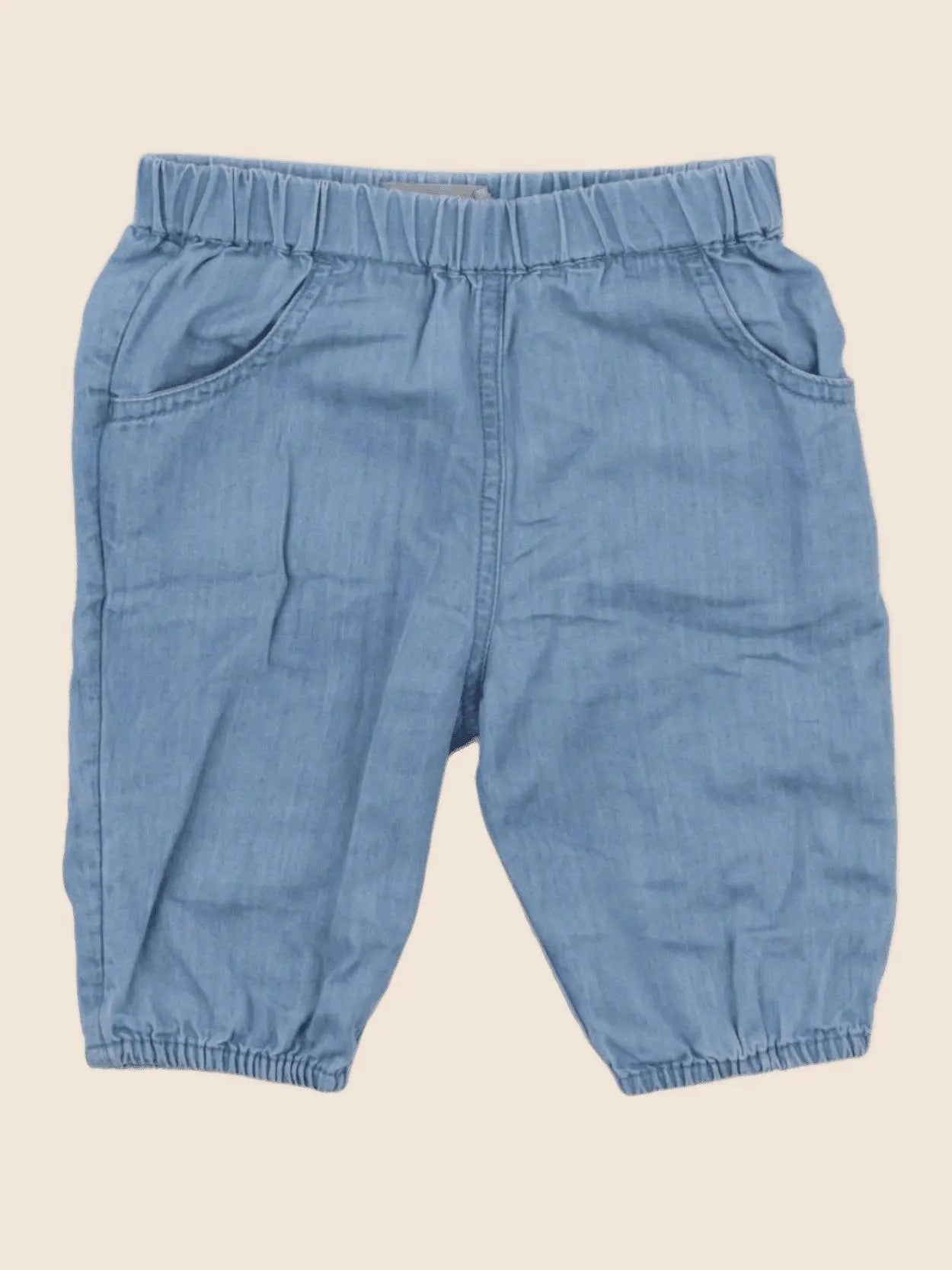 Boutchou - pantalon bleu - 3 mois