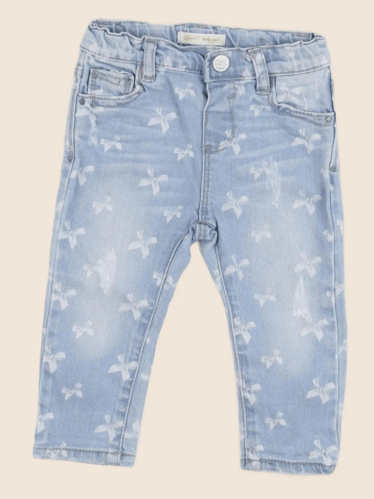 Zara - jean bleu - 6/9 mois