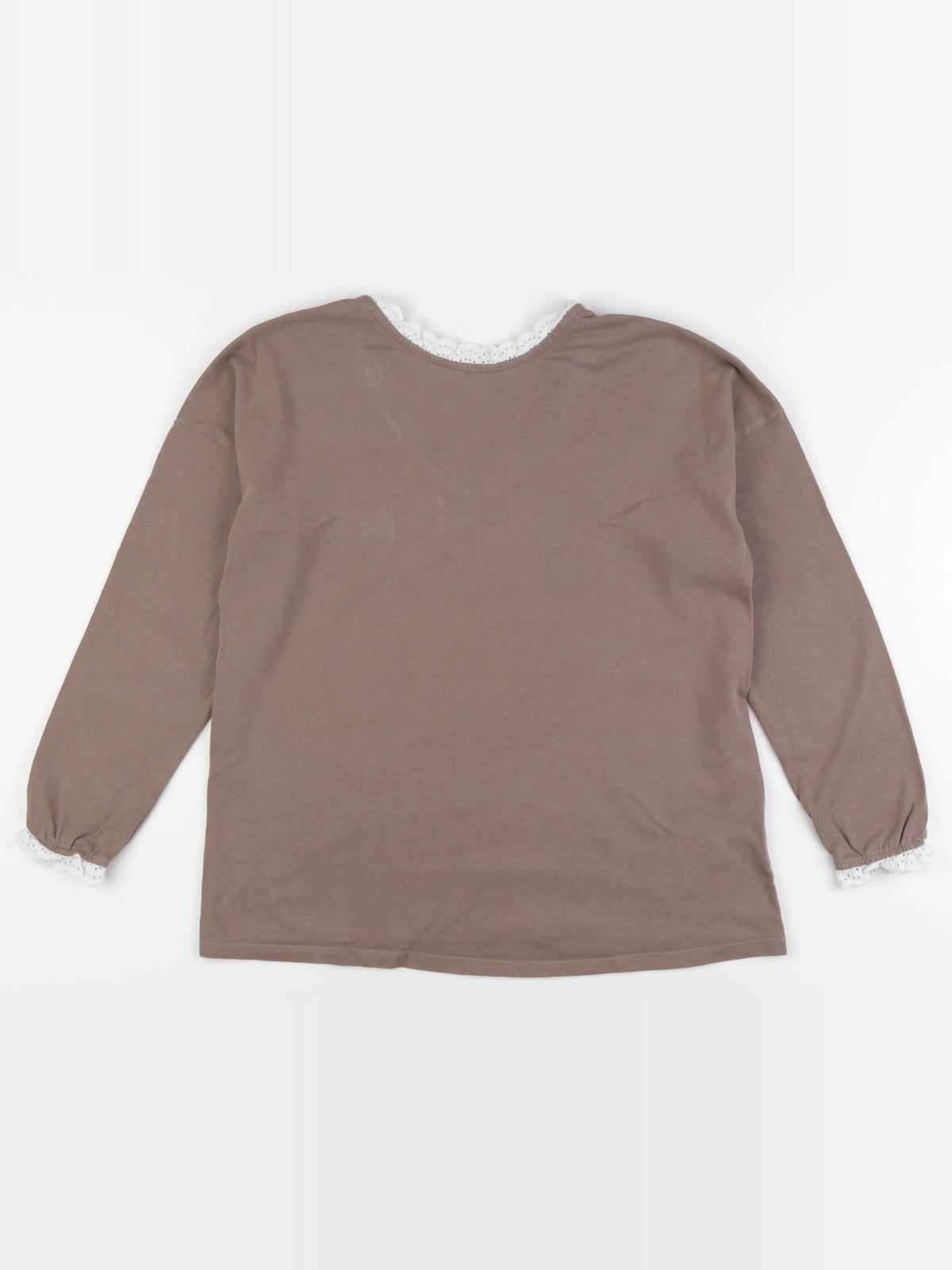 Vertbaudet - tee-shirt grossesse marron - 34 à 36