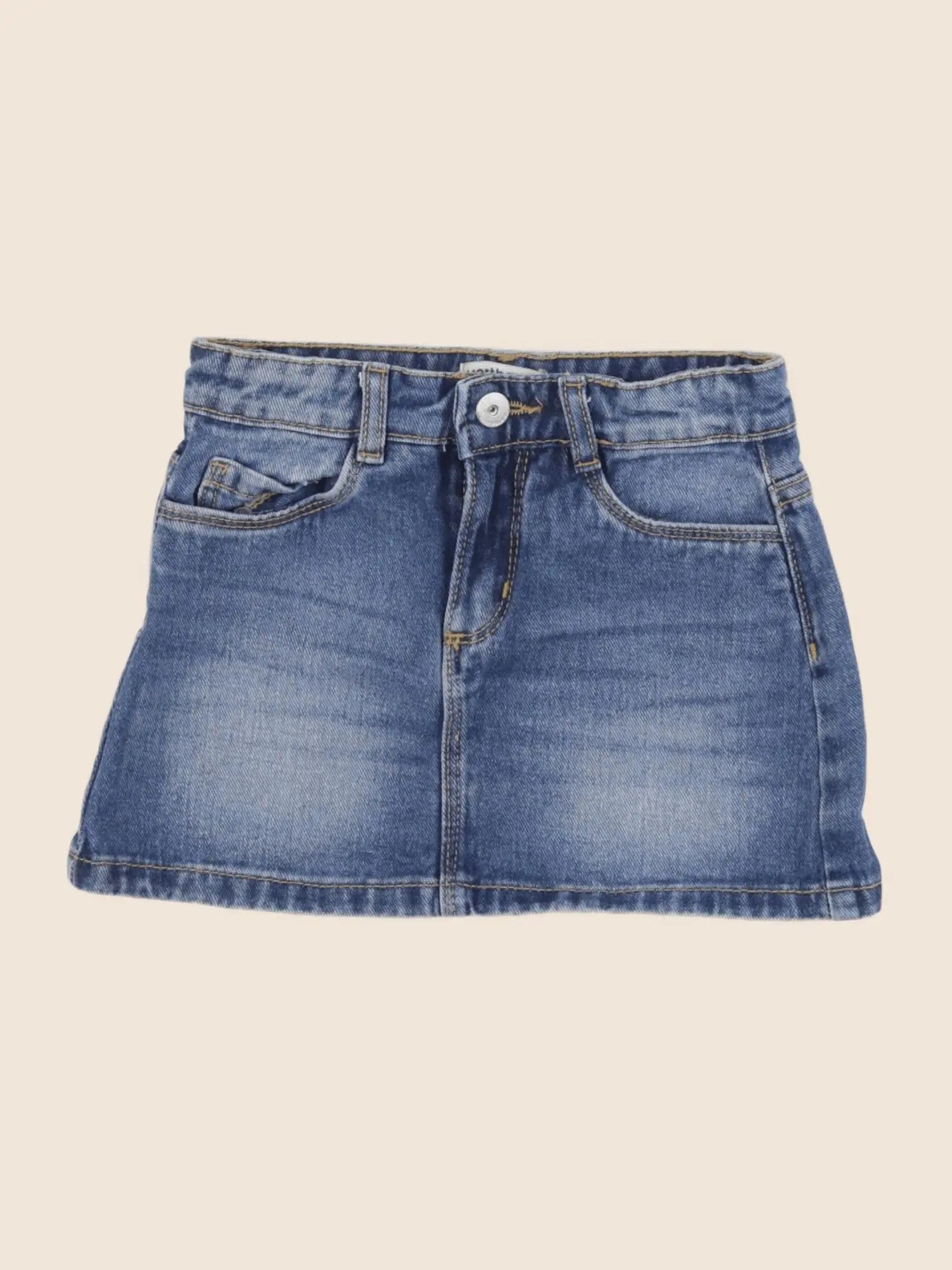Vertbaudet - jupe bleu - 4 ans