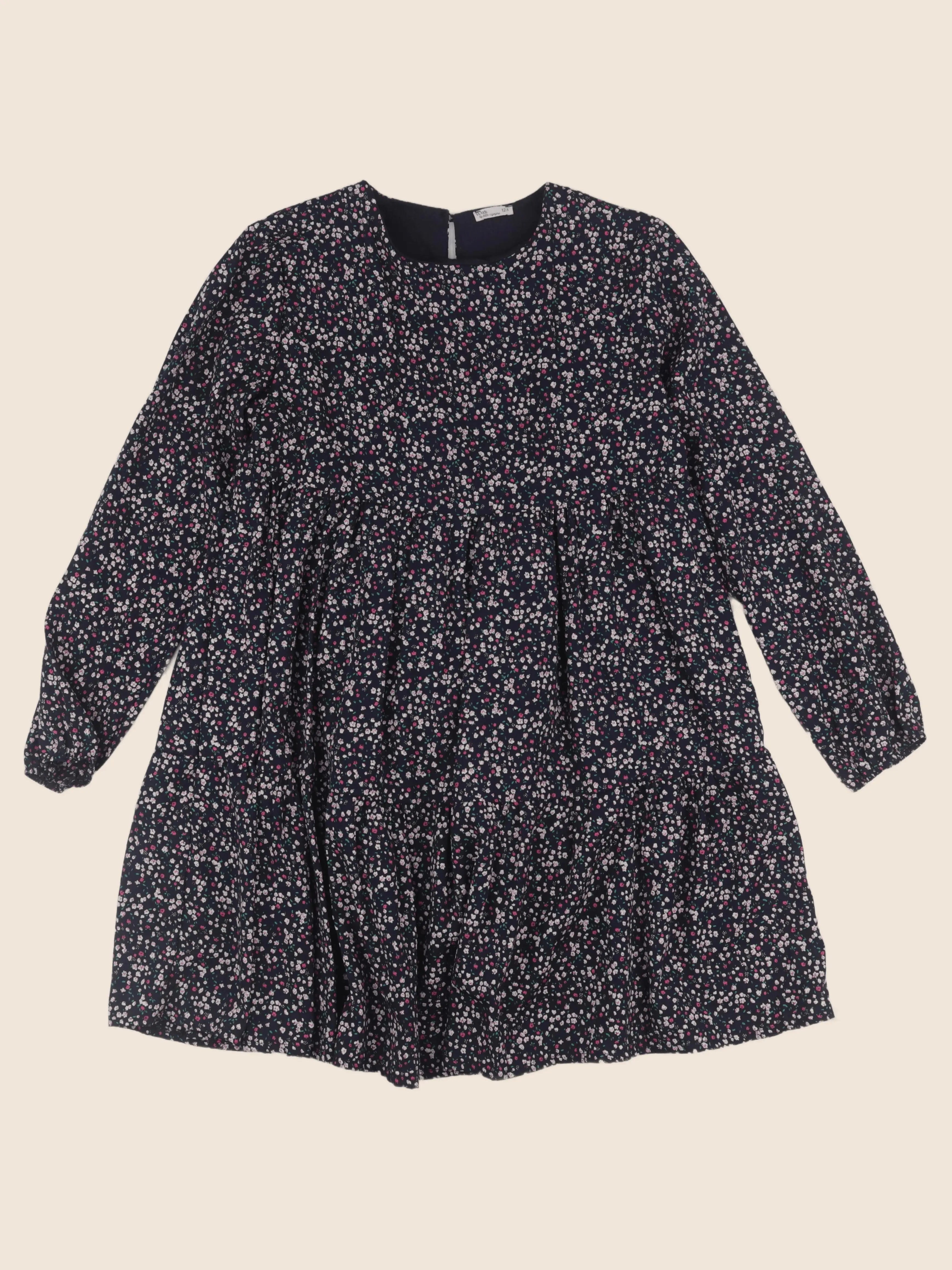 Little Cigogne - robe bleu - 12 ans