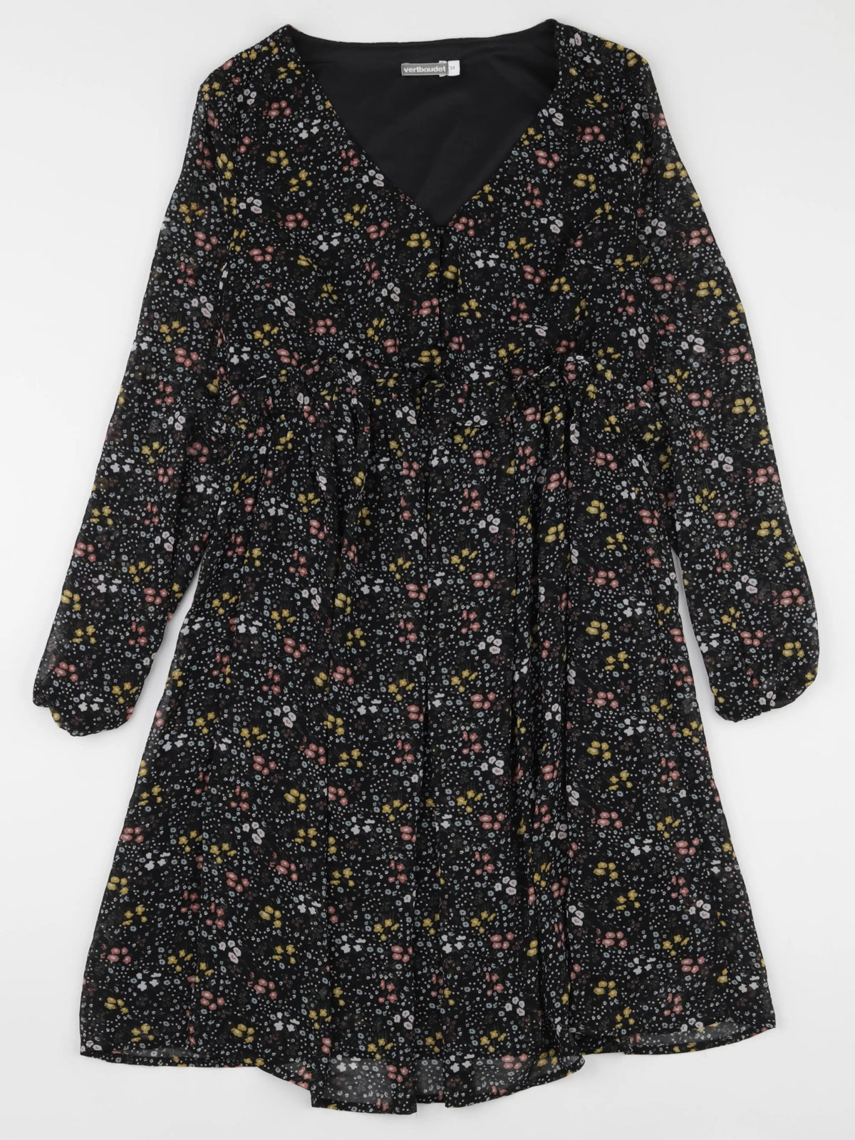 Vertbaudet - robe grossesse noir - 34
