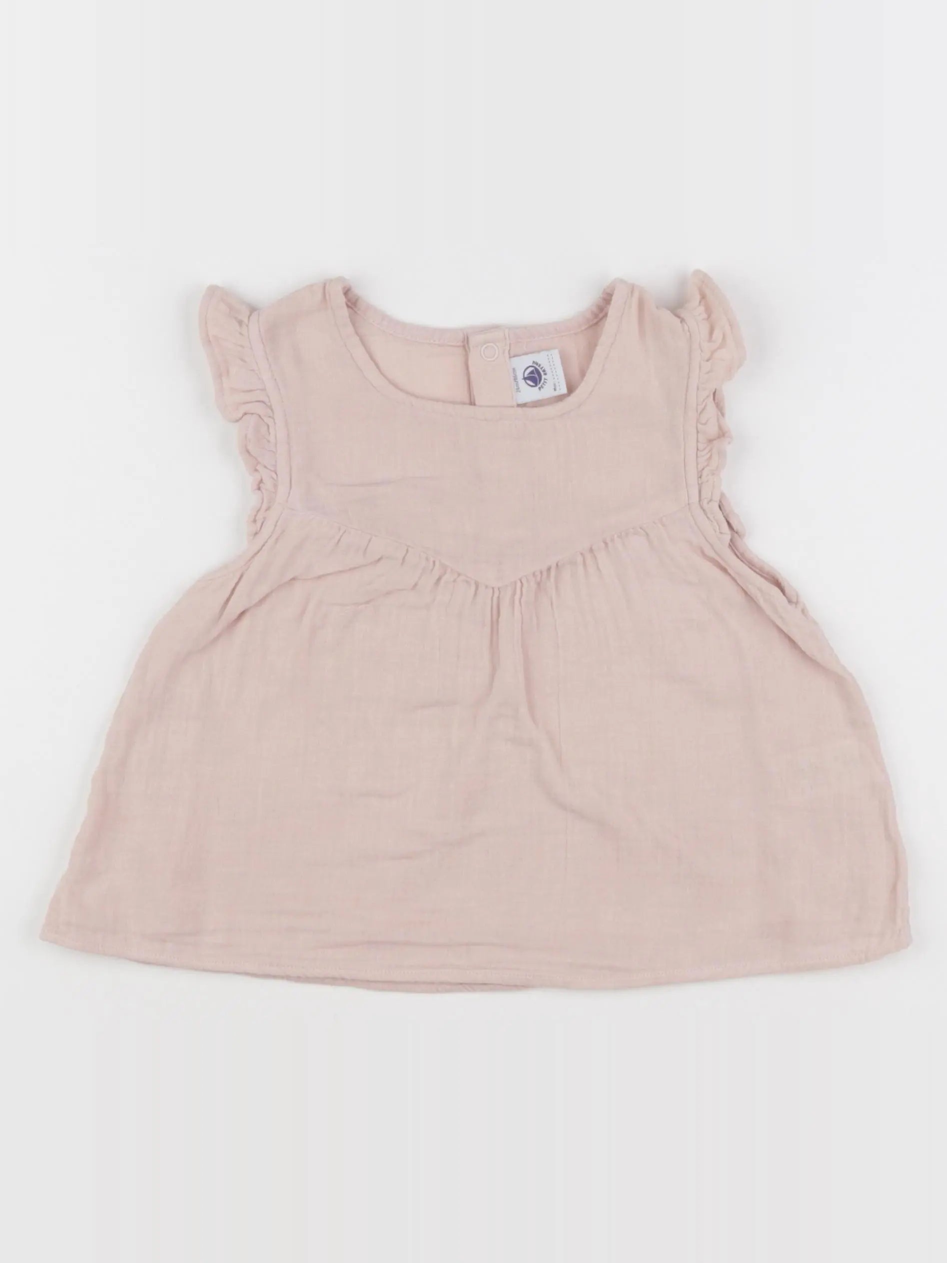 Petit Bateau - robe rose - 24 mois