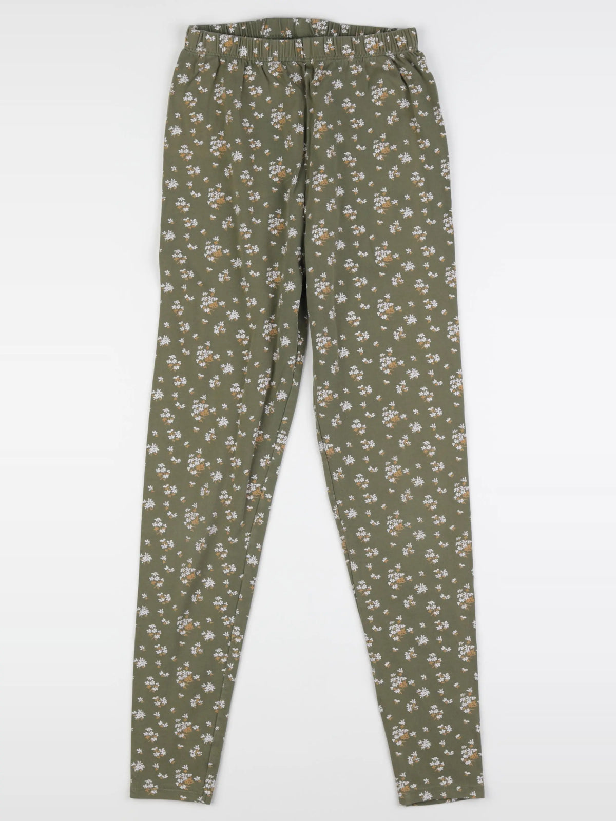 Vertbaudet - legging vert - 12 ans