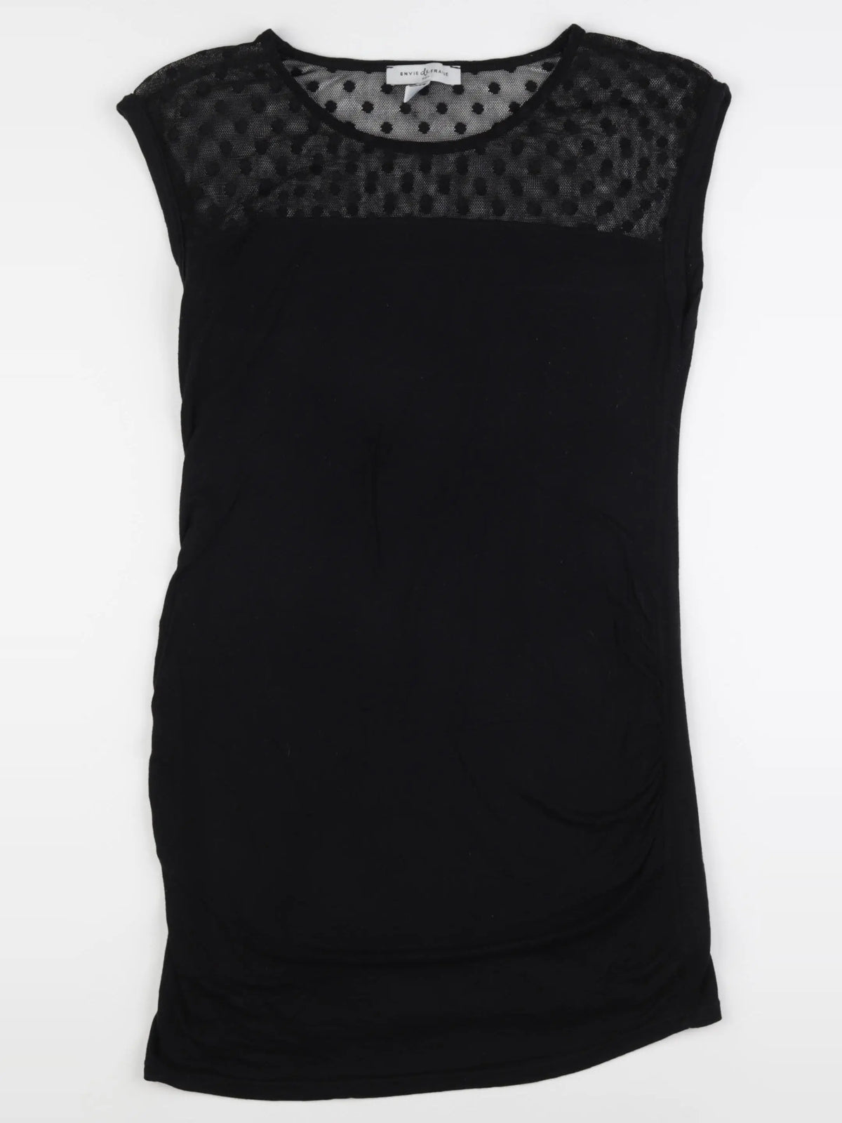 Envie de fraise - tee-shirt grossesse noir - 36 à 38