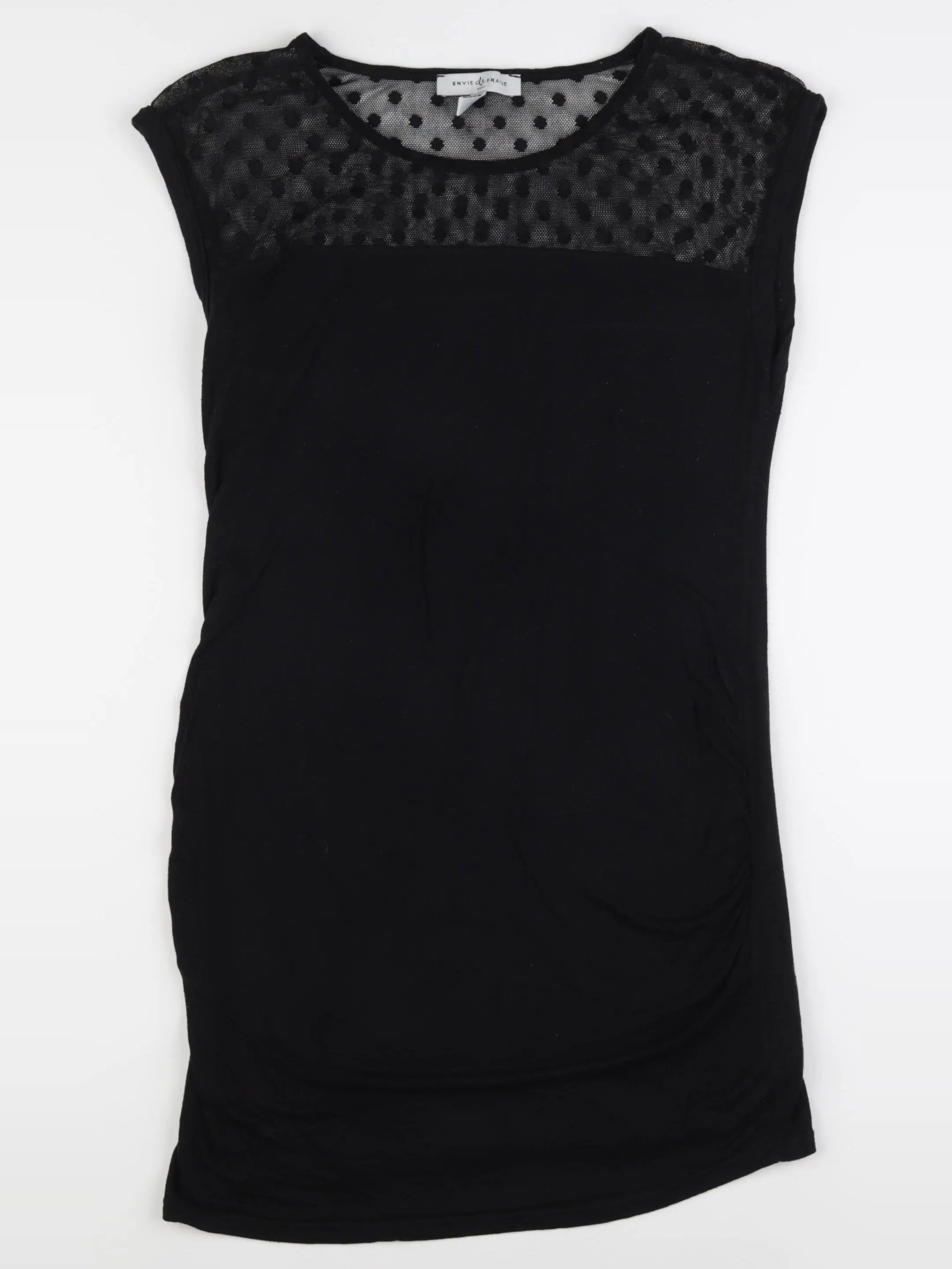 Envie de fraise - tee-shirt grossesse noir - 36 à 38