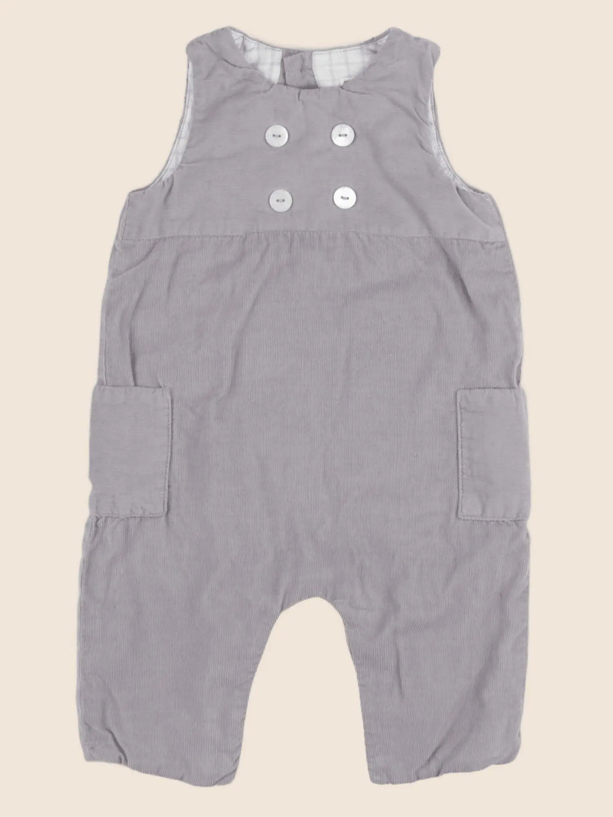 Jacadi - combinaison taupe - 6 mois