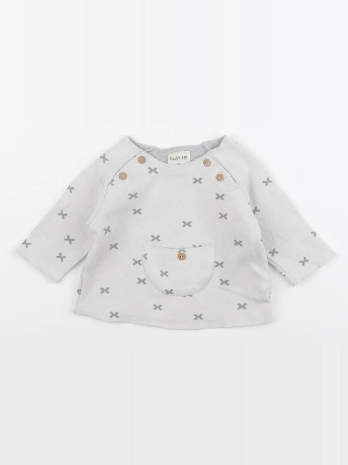 Play Up - tee-shirt beige - 6 mois