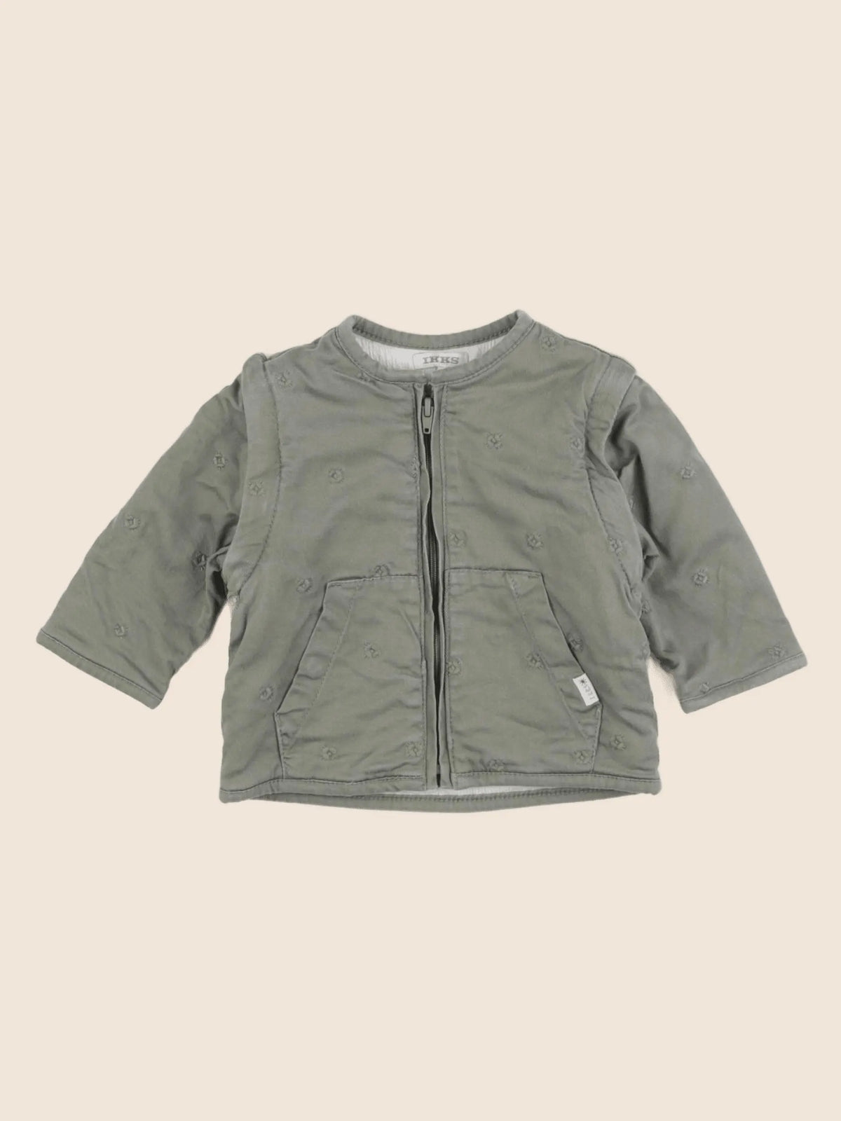 IKKS - veste vert - 6 mois