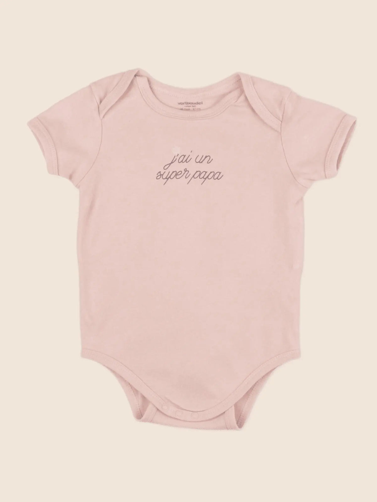 Vertbaudet - body rose - 36 mois