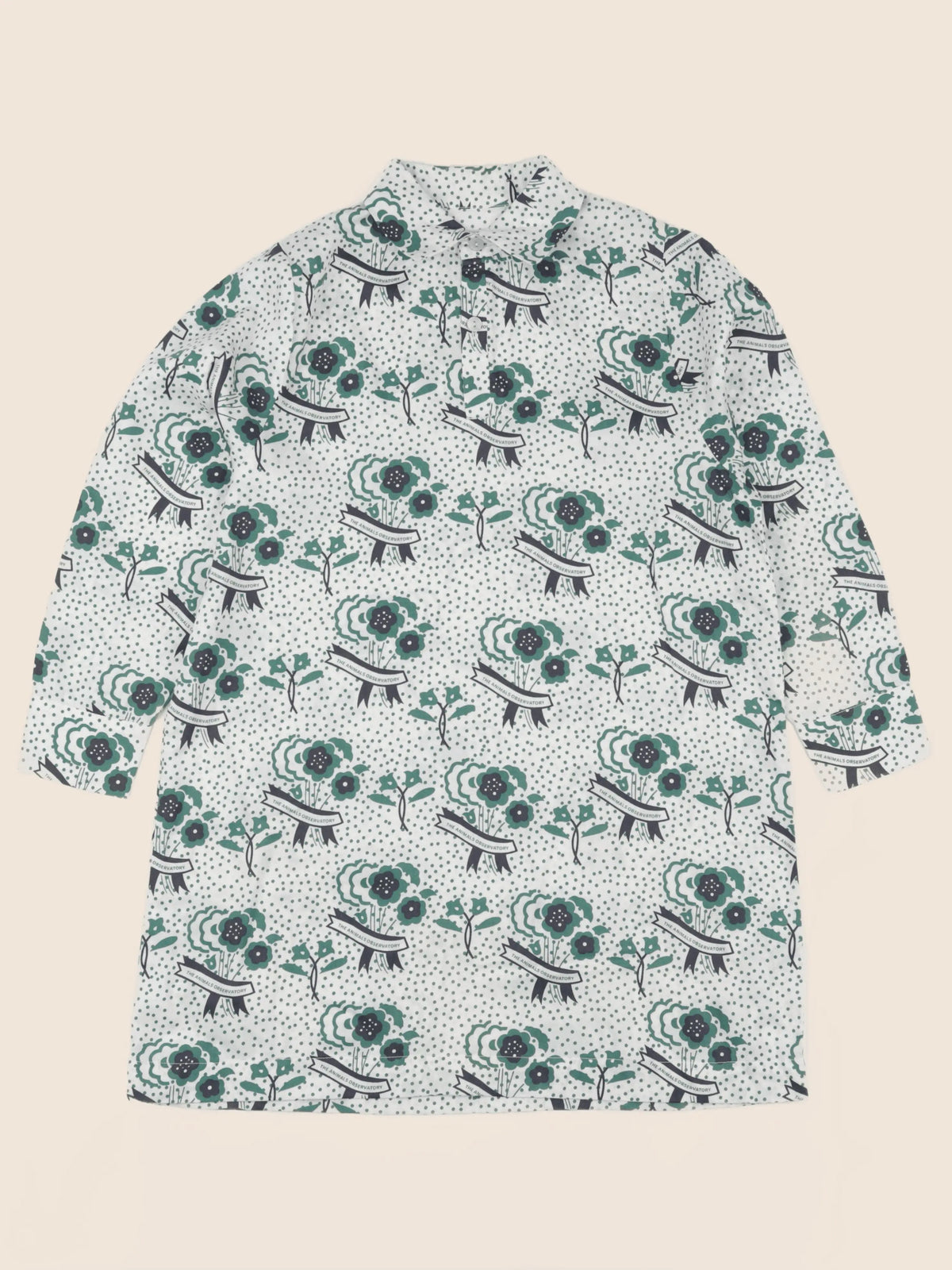 The animals observatory - robe vert - 8 ans