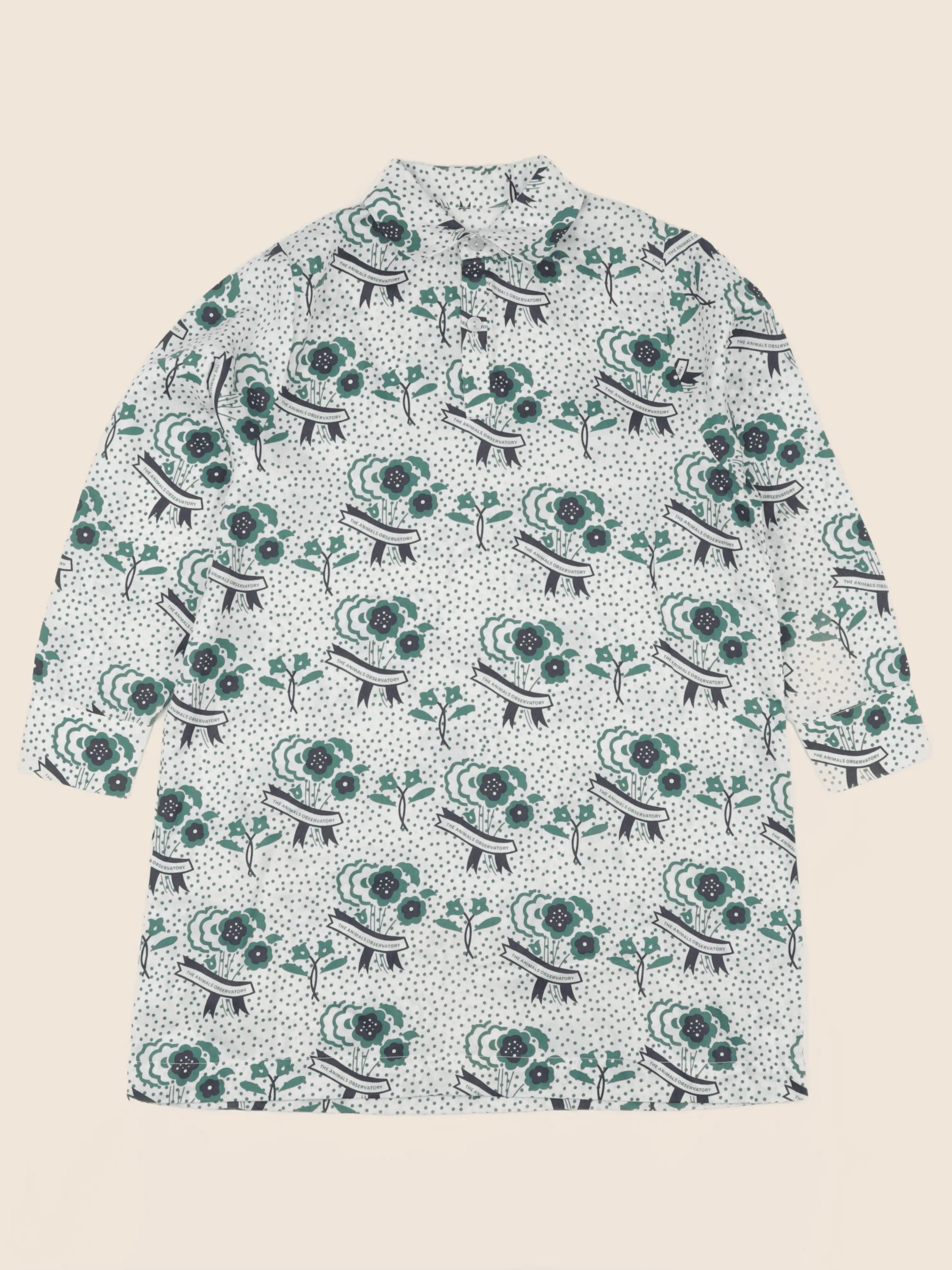 The animals observatory - robe vert - 8 ans