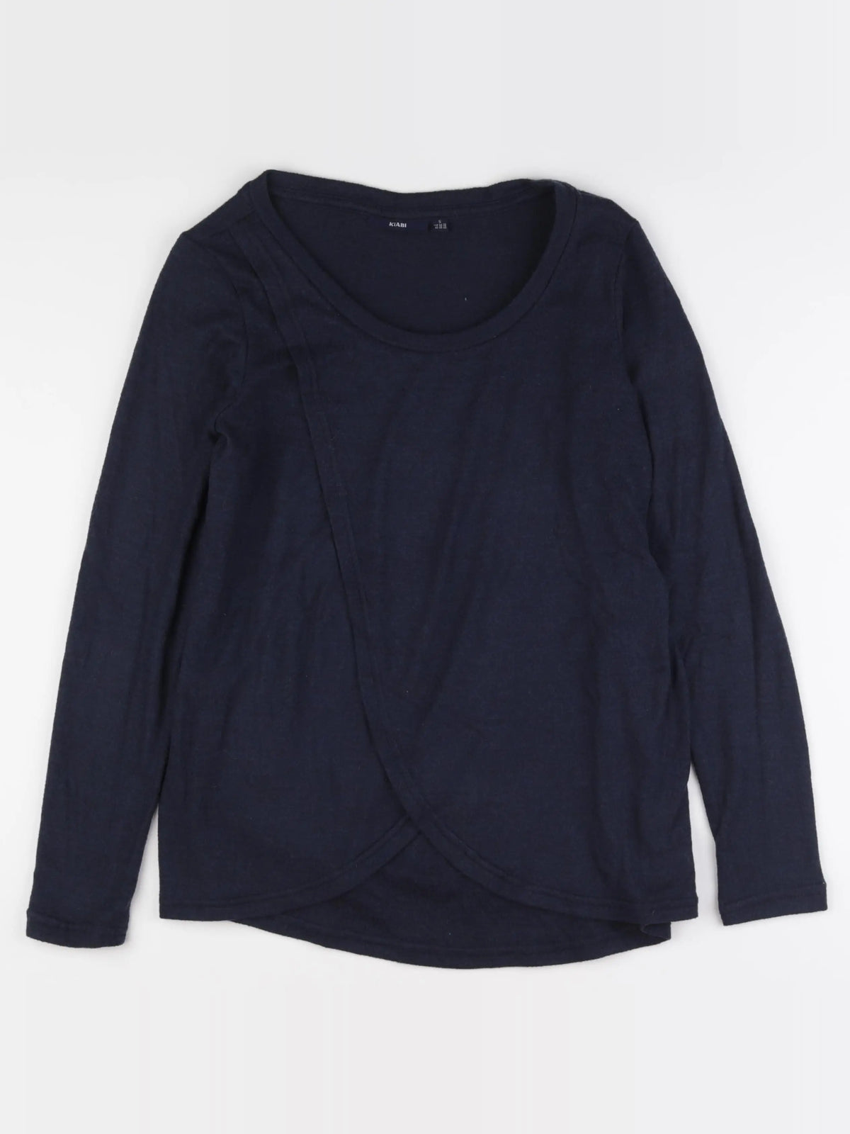 Kiabi - pull grossesse bleu - 36