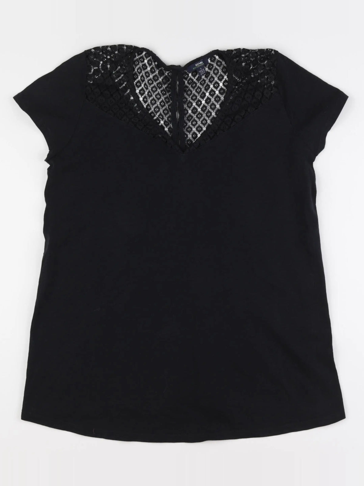 Kiabi - tee-shirt grossesse noir - 36