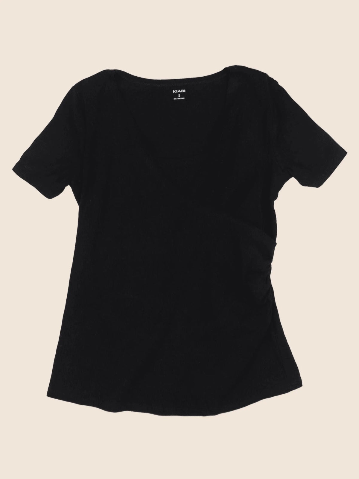 Kiabi - tee-shirt grossesse noir - 36
