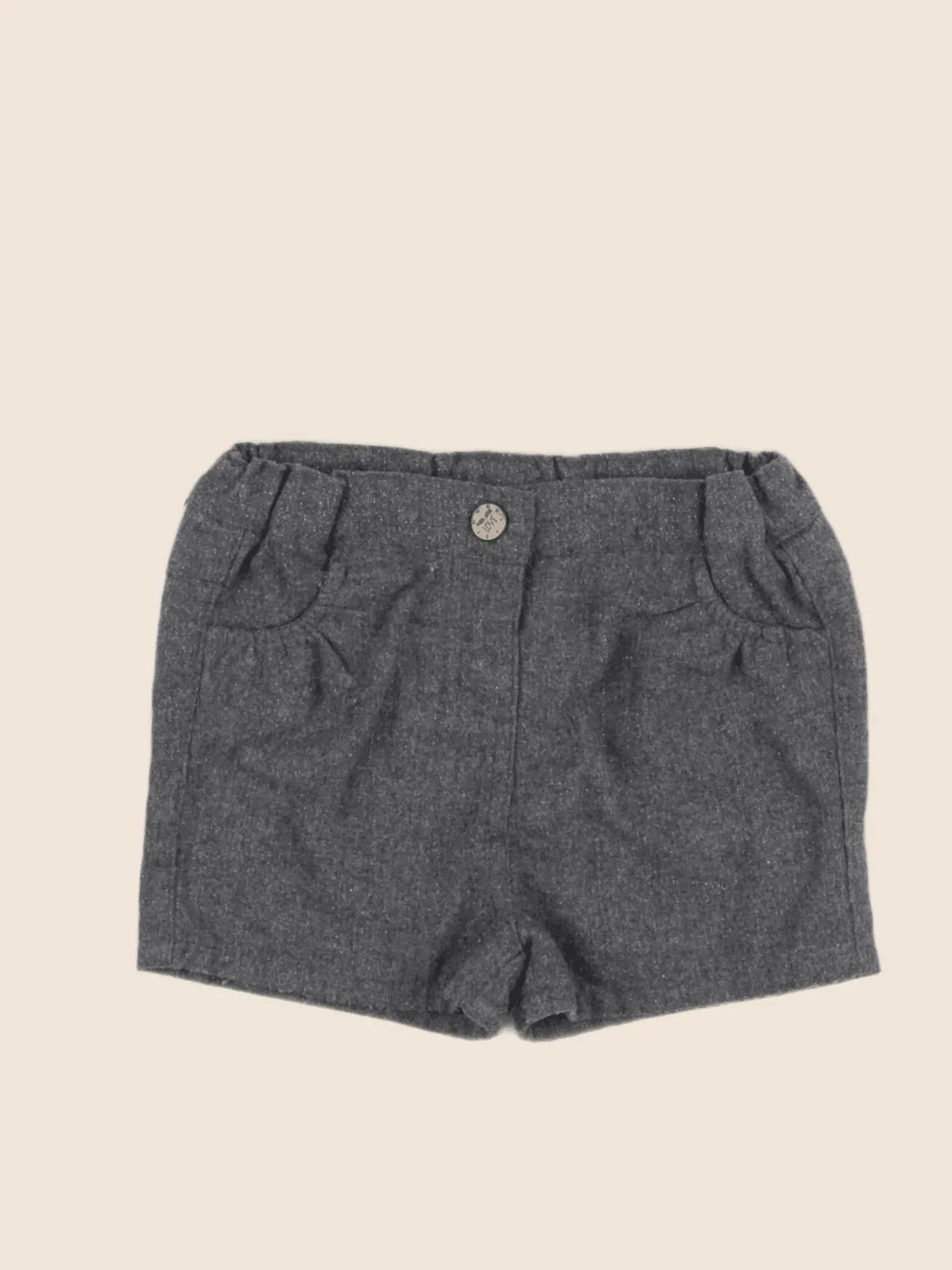 Tape à l'oeil - short gris - 24 mois