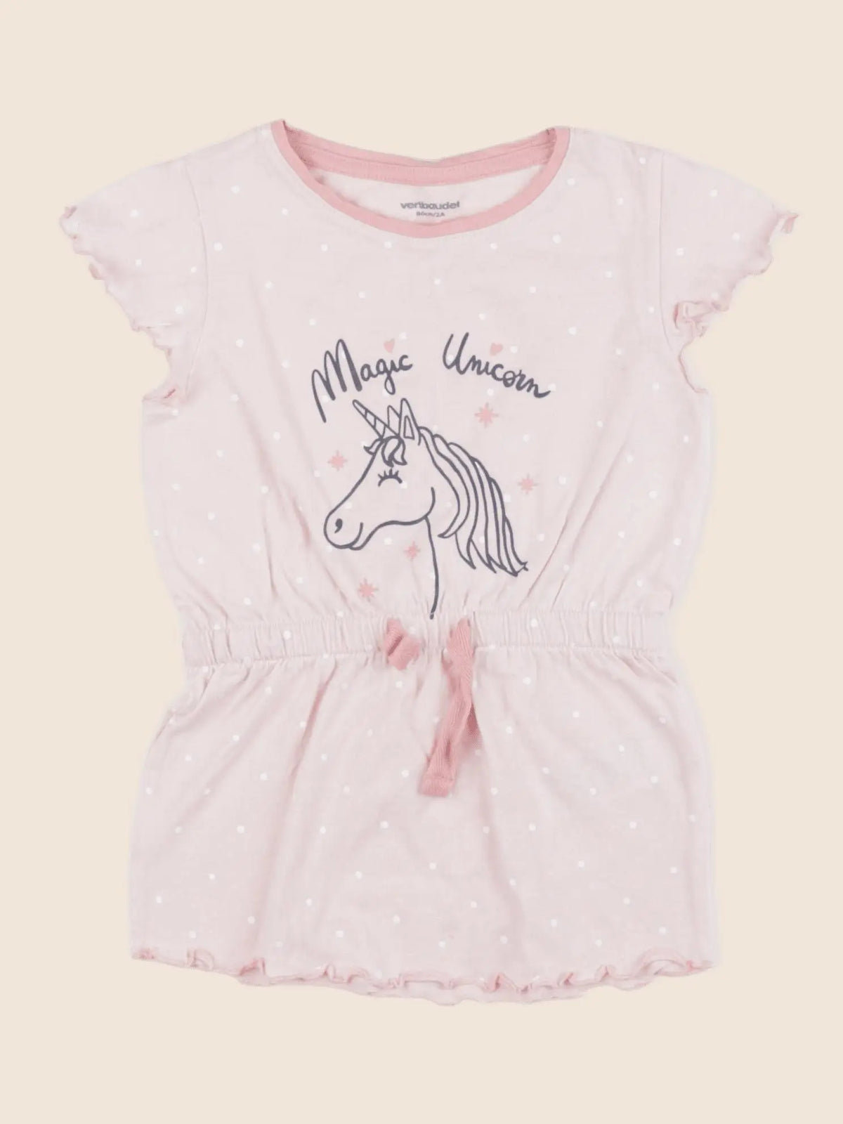 Vertbaudet - robe rose - 2 ans