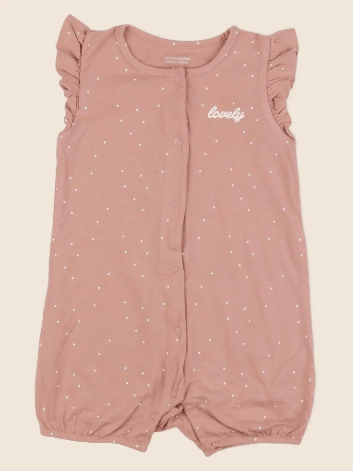 Vertbaudet - combinaison rose - 24 mois