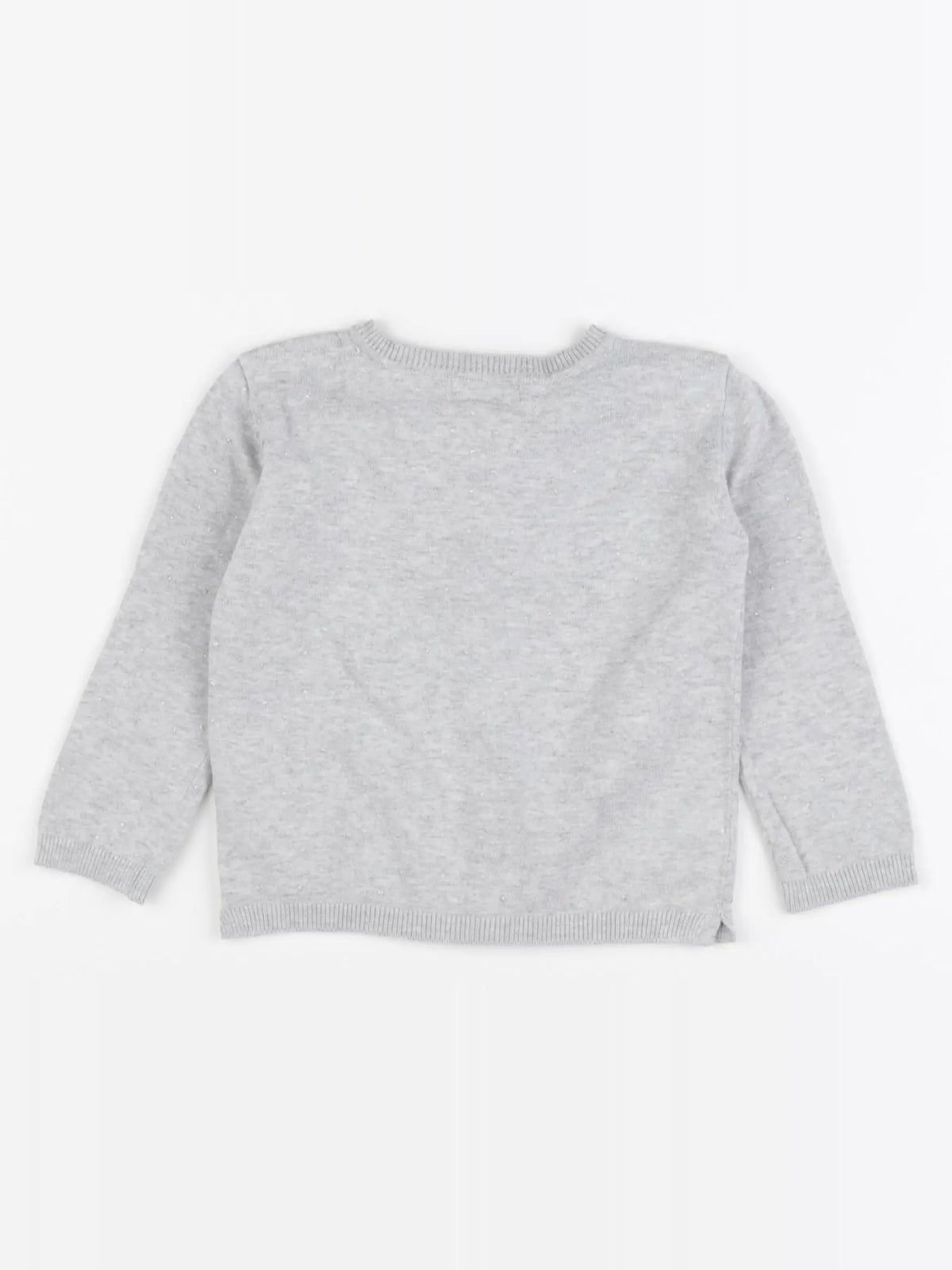 Vertbaudet - gilet gris - 2 ans