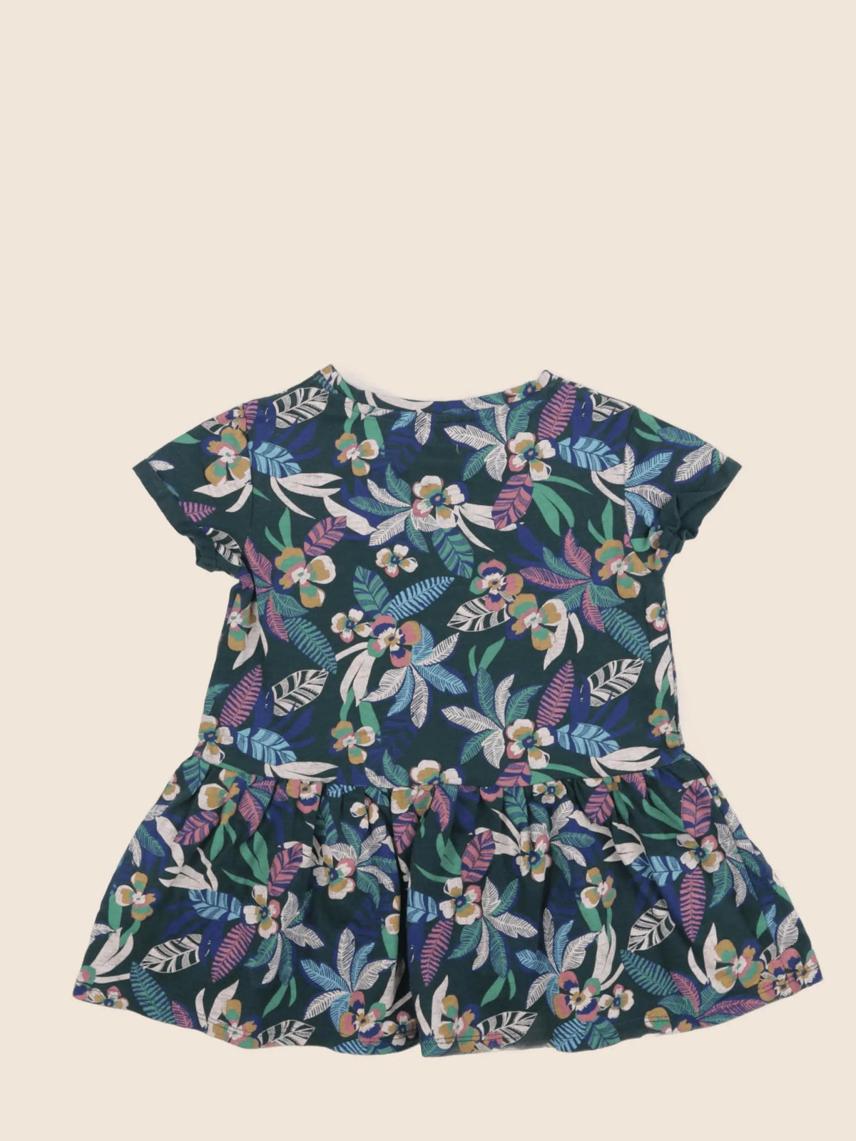 Vertbaudet - robe multicolore - 3 ans