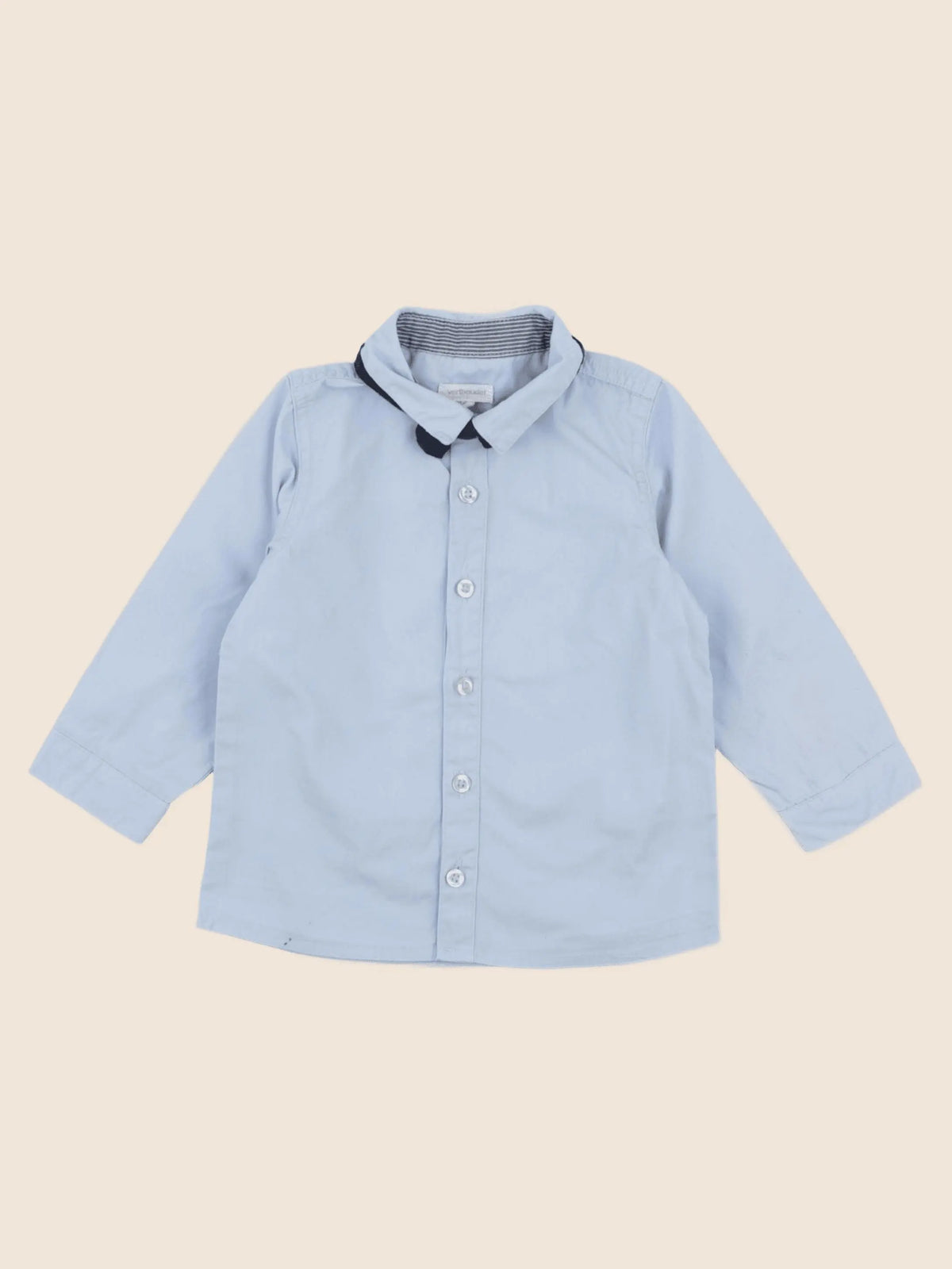 Vertbaudet - chemise bleu - 18 mois