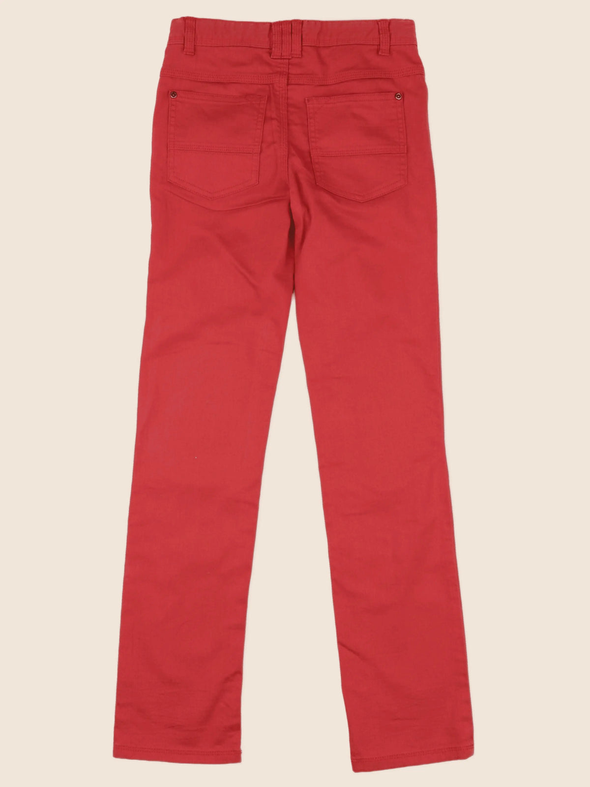 Vertbaudet - jean rouge - 12 ans
