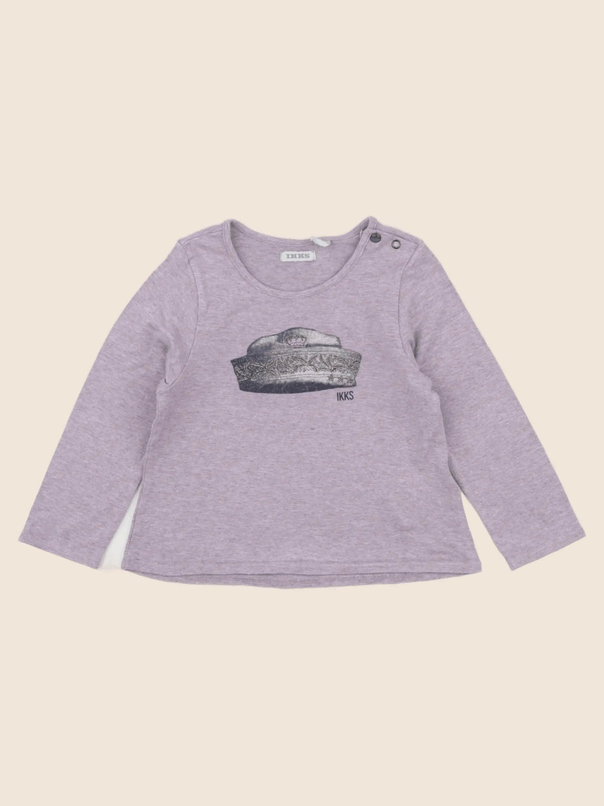 IKKS - tee-shirt violet - 2 ans