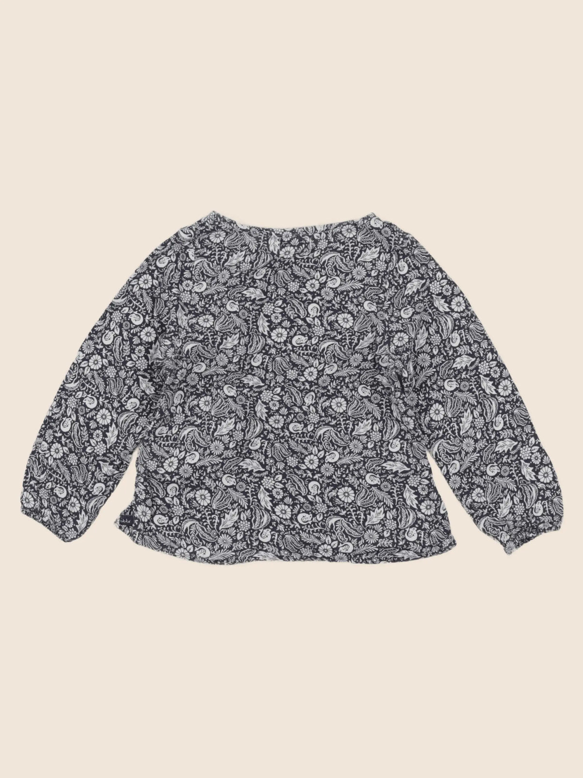 IKKS - blouse bleu - 2 ans
