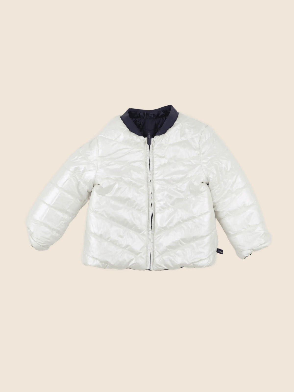 IKKS - doudoune réversible bleu - 18 mois