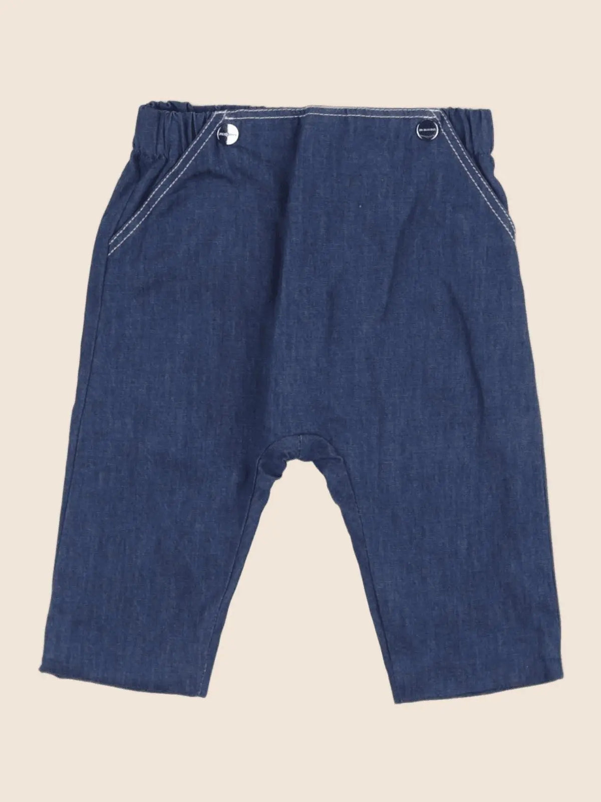 Jacadi - pantalon bleu - 6 mois