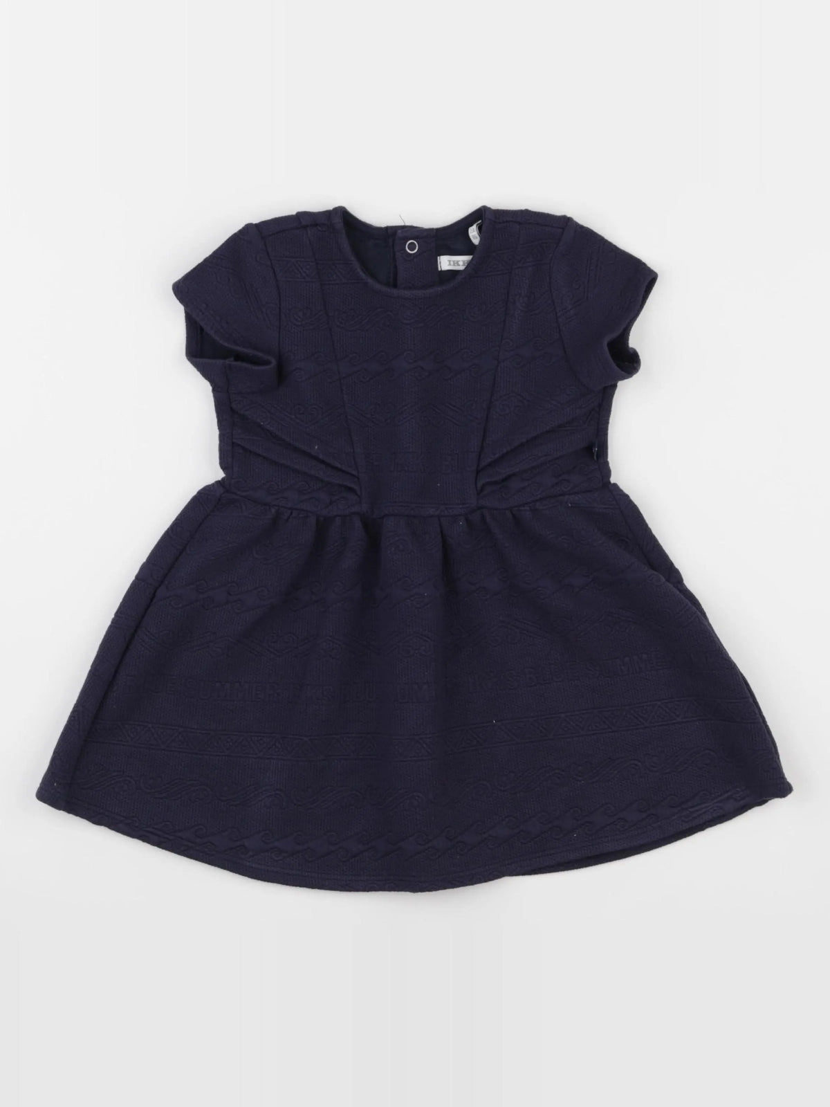 IKKS - robe bleu - 2 ans